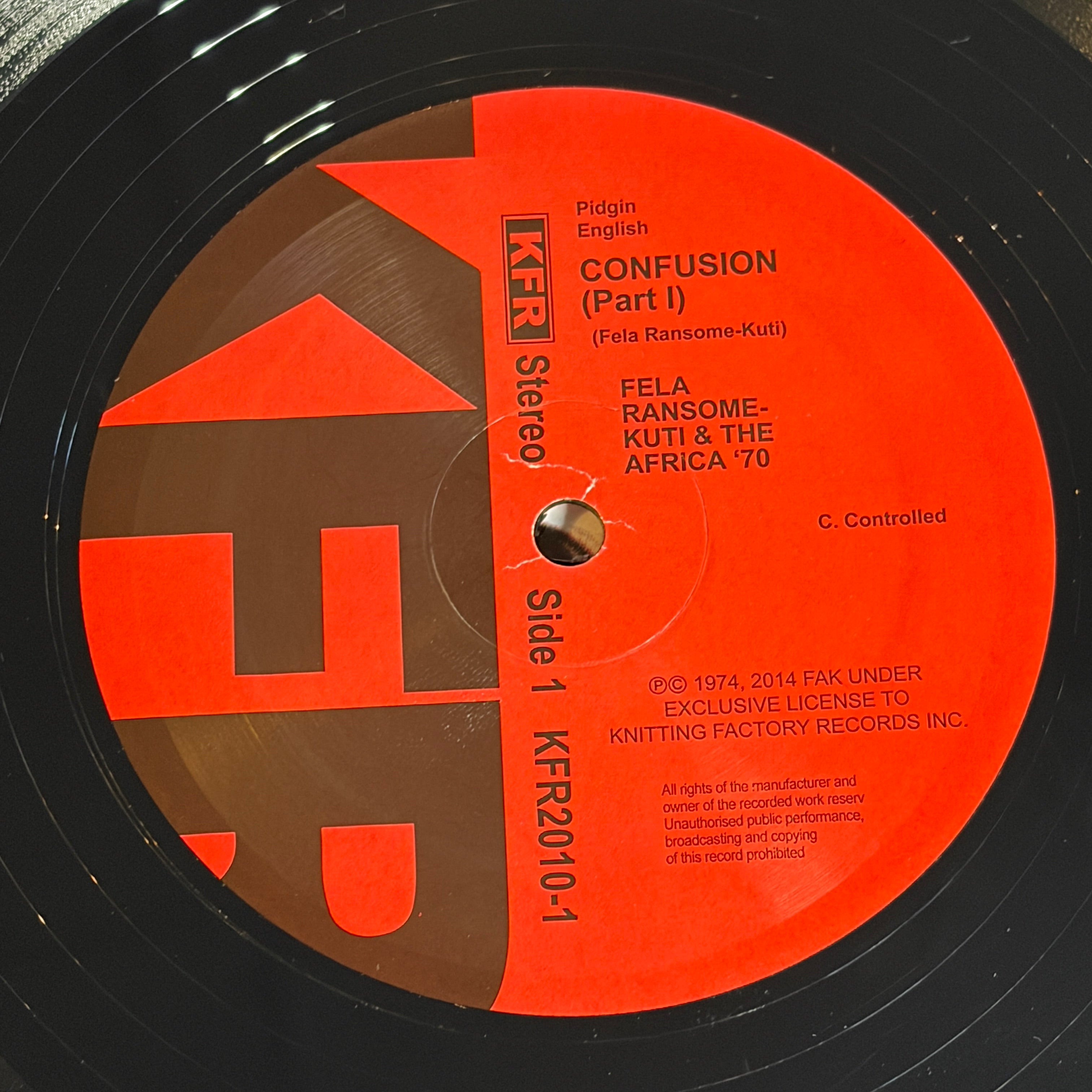 KUTI, FELA - CONFUSION