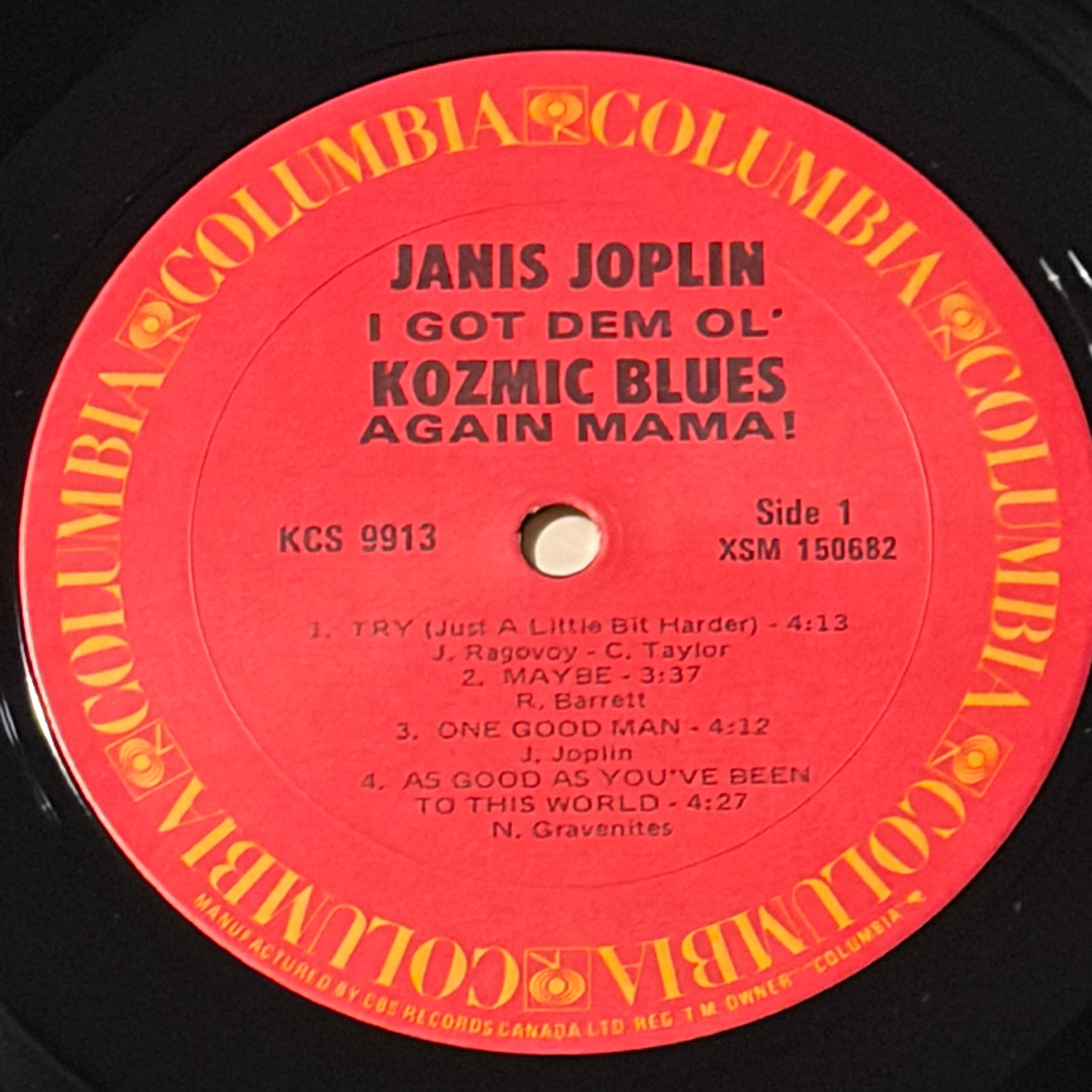 JOPLIN, JANIS - I GOT DEM OL KOZMIC BLUES AGAIN MAMA!