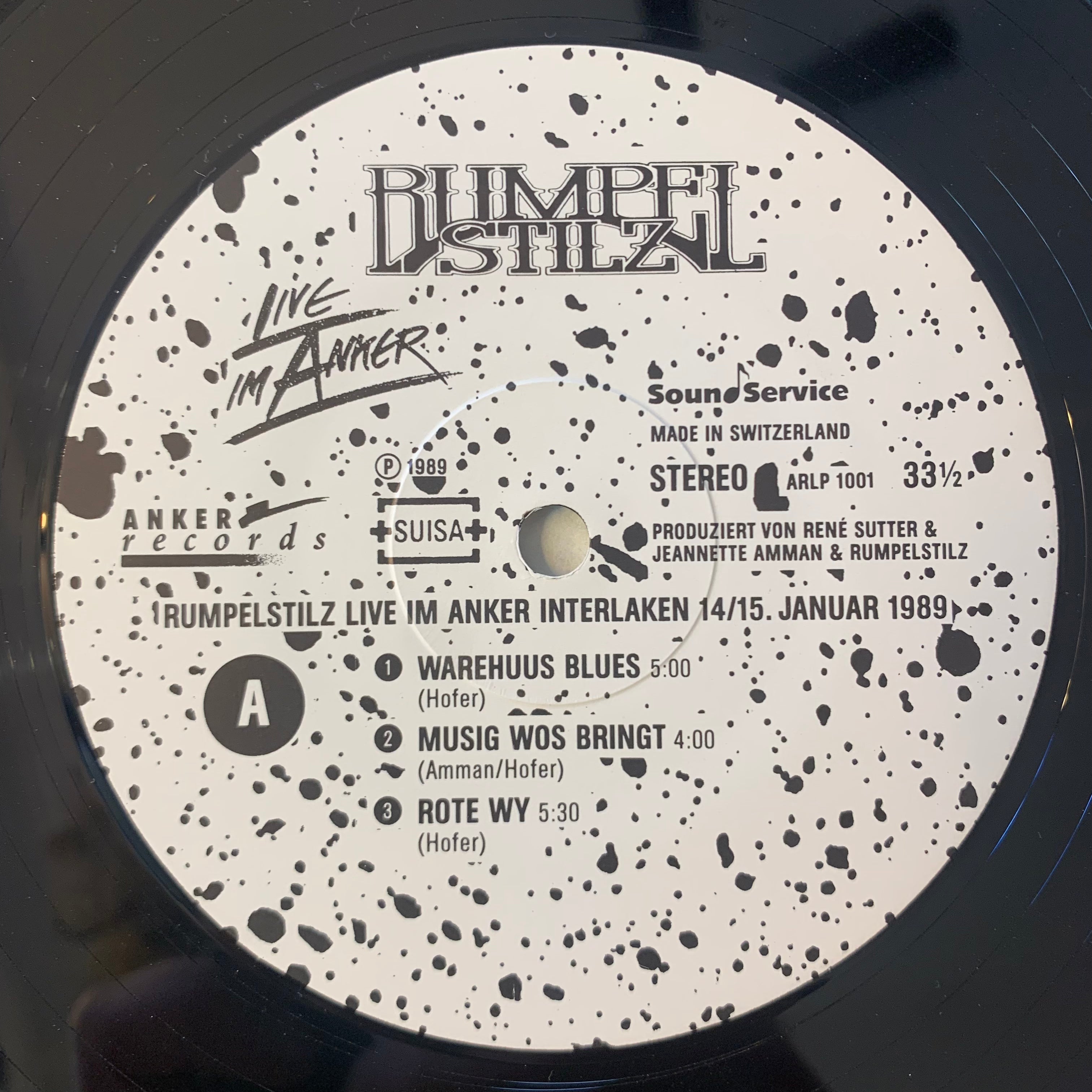 RUMPEL STILZ - LIVE IM ANKER