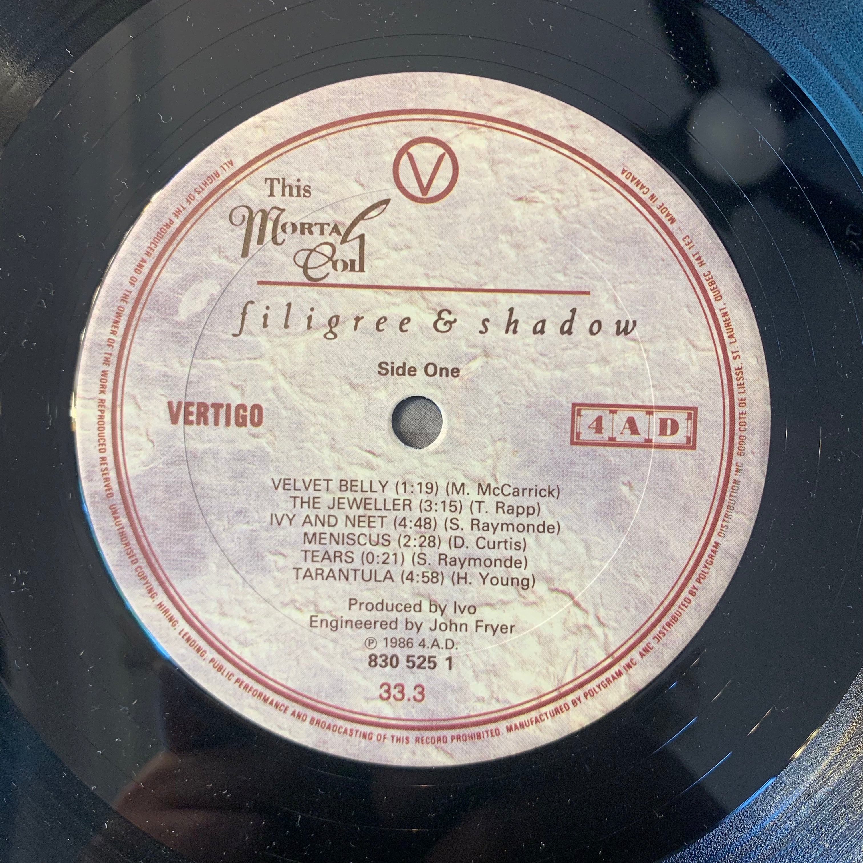 THIS MORTAL COIL - FILIGREE AND SHADOW