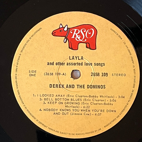 DEREK AND THE DOMINOS - LAYLA - 1972