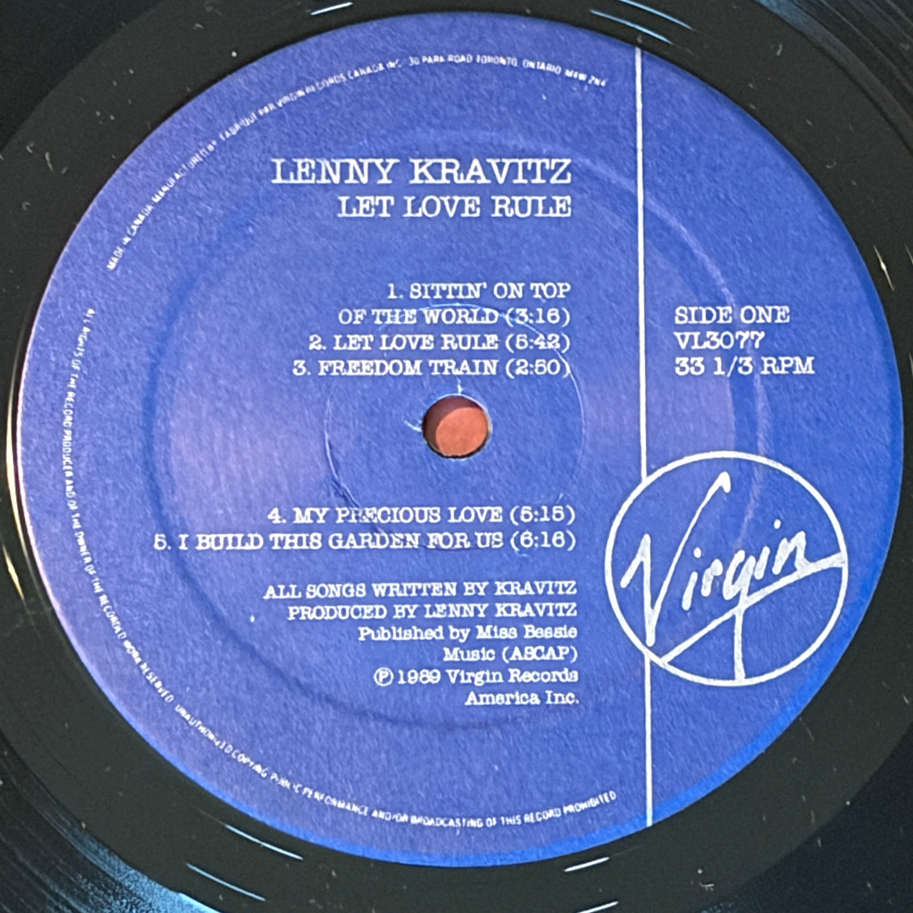 KRAVITZ, LENNY - LET LOVE RULE
