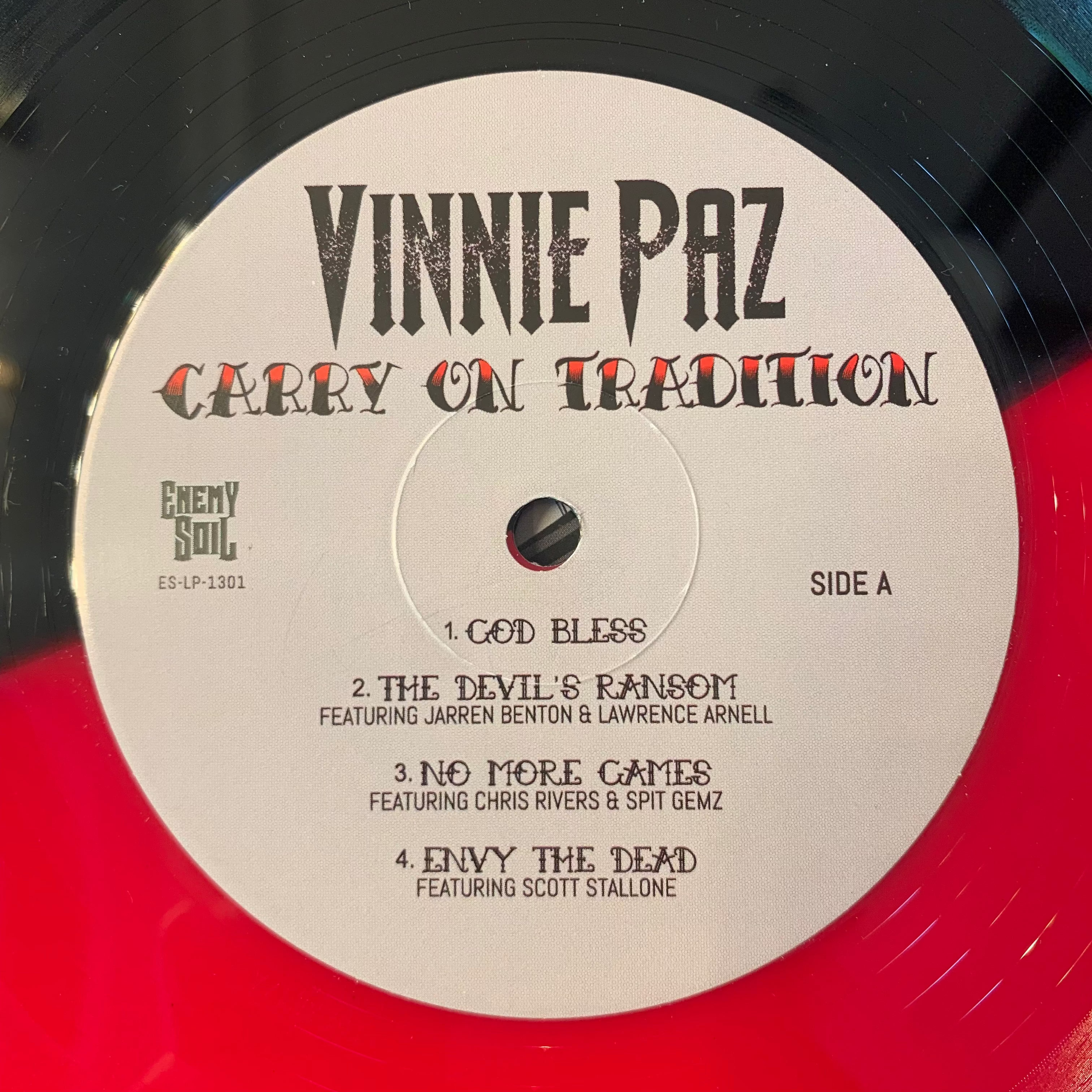 PAZ, VINNIE - CARRY ON TRADITION