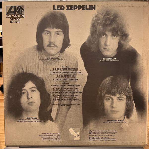 LED ZEPPELIN - I - 1969