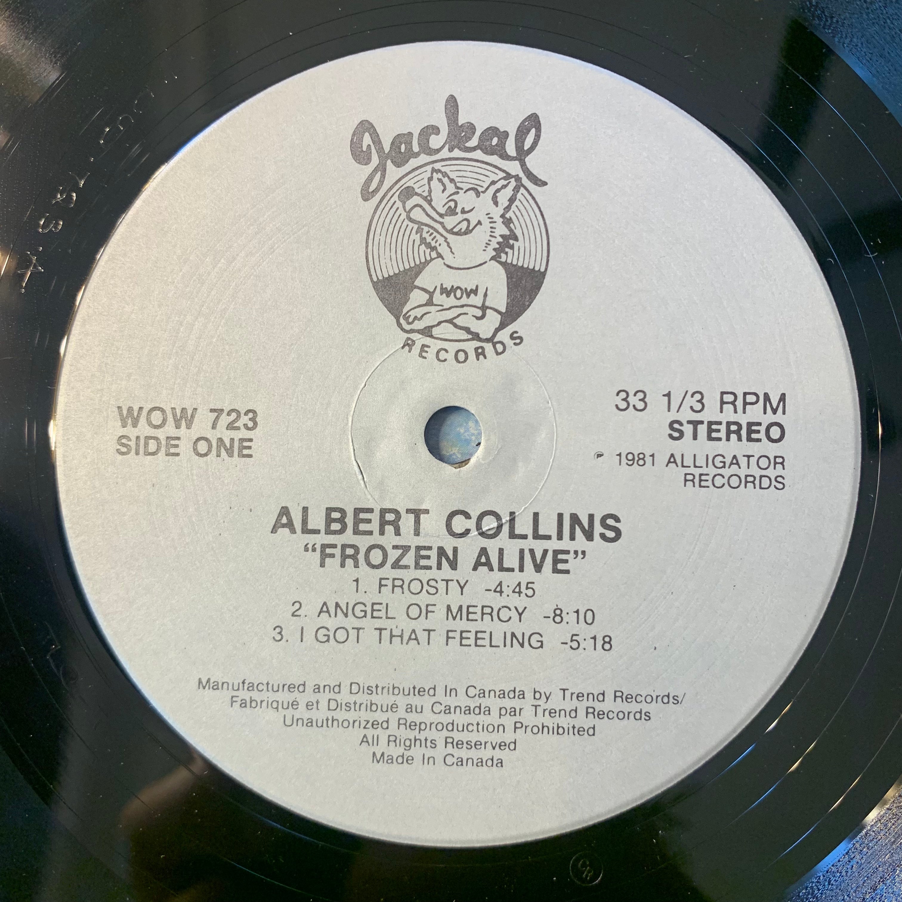 COLLINS, ALBERT - FROZEN ALIVE !
