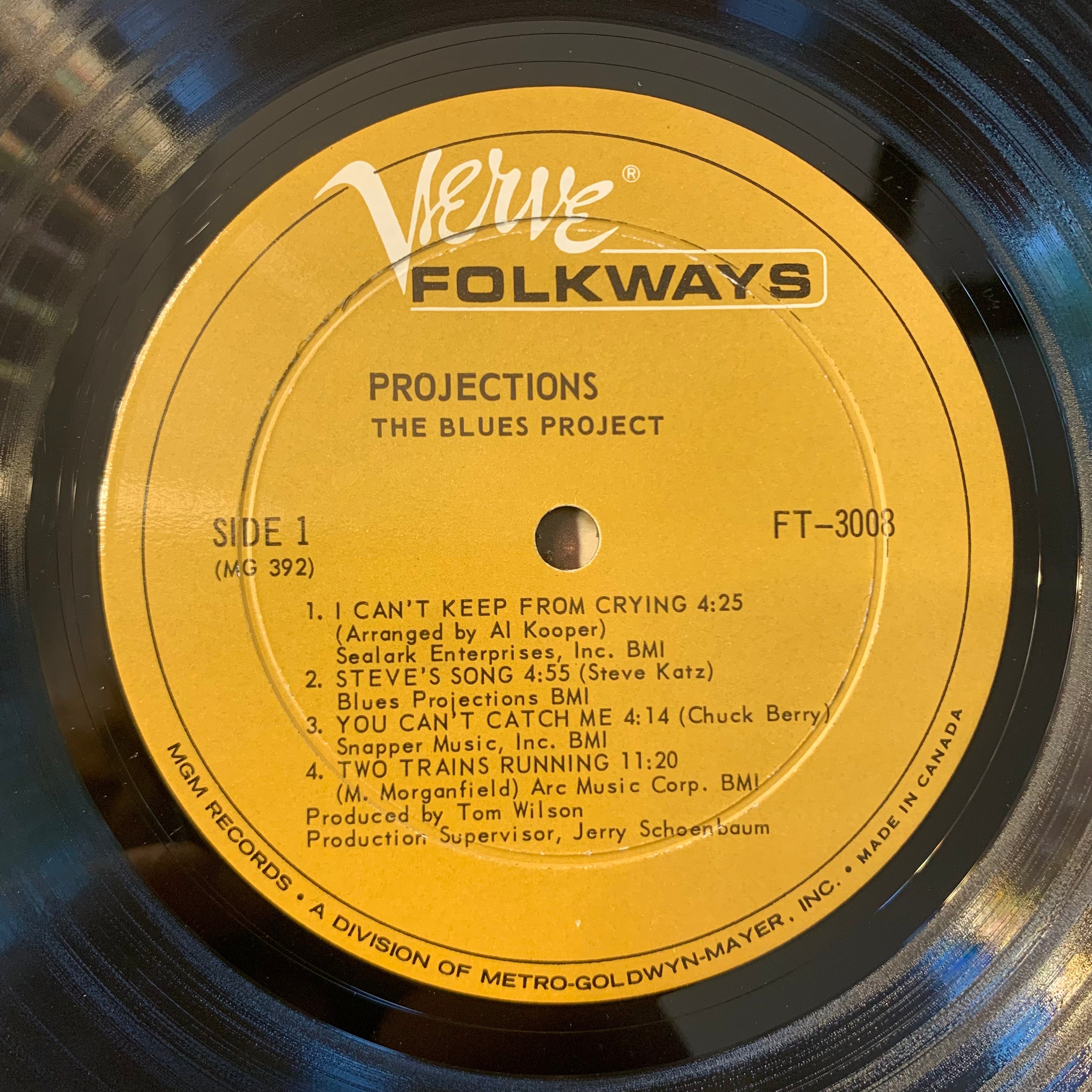 BLUES PROJECT, THE - PROJECTIONS