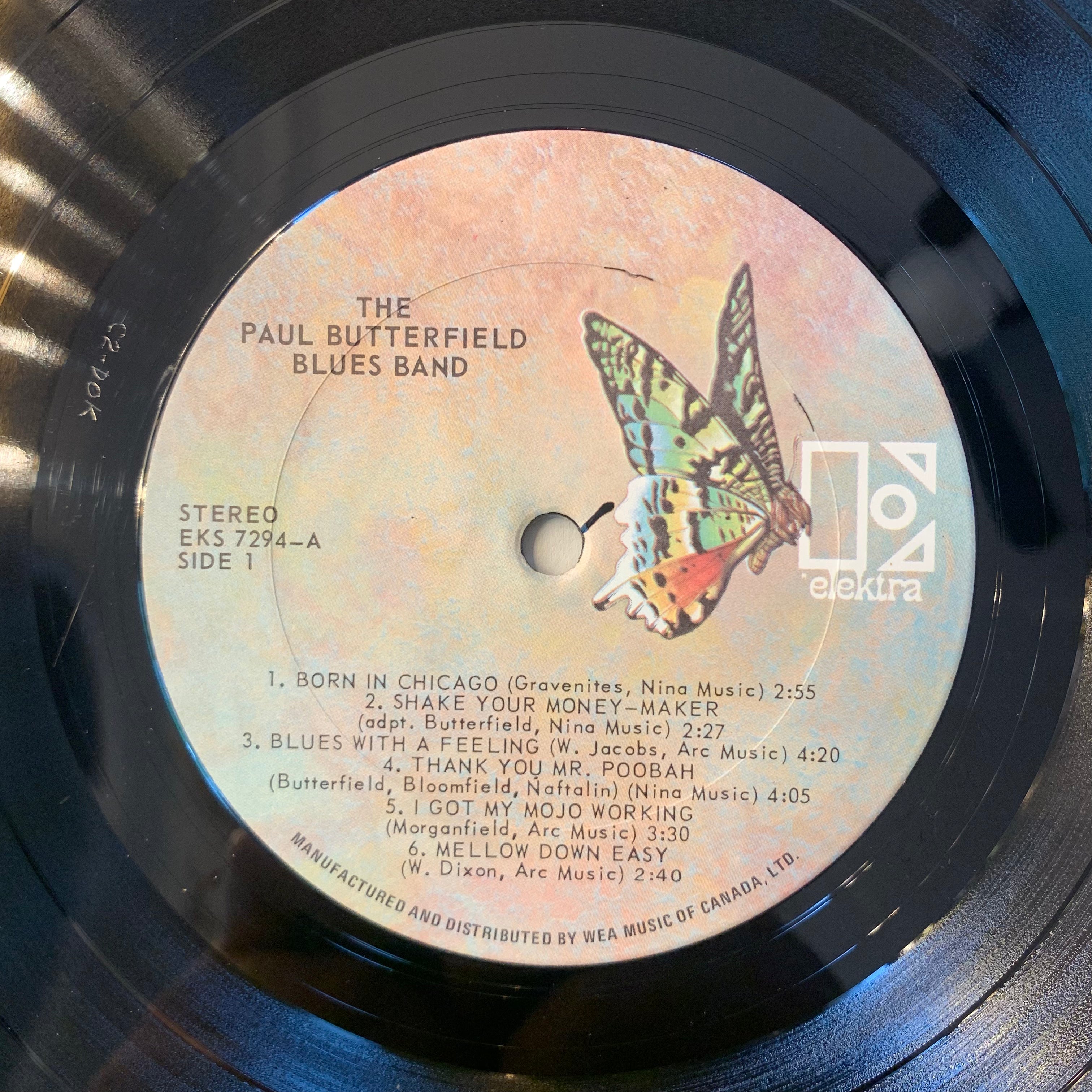 PAUL BUTTERFIELD BLUES BAND, THE - SELF TITLED