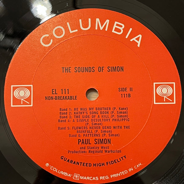PAUL SIMON - THE SOUNDS OF SIMON - 1965