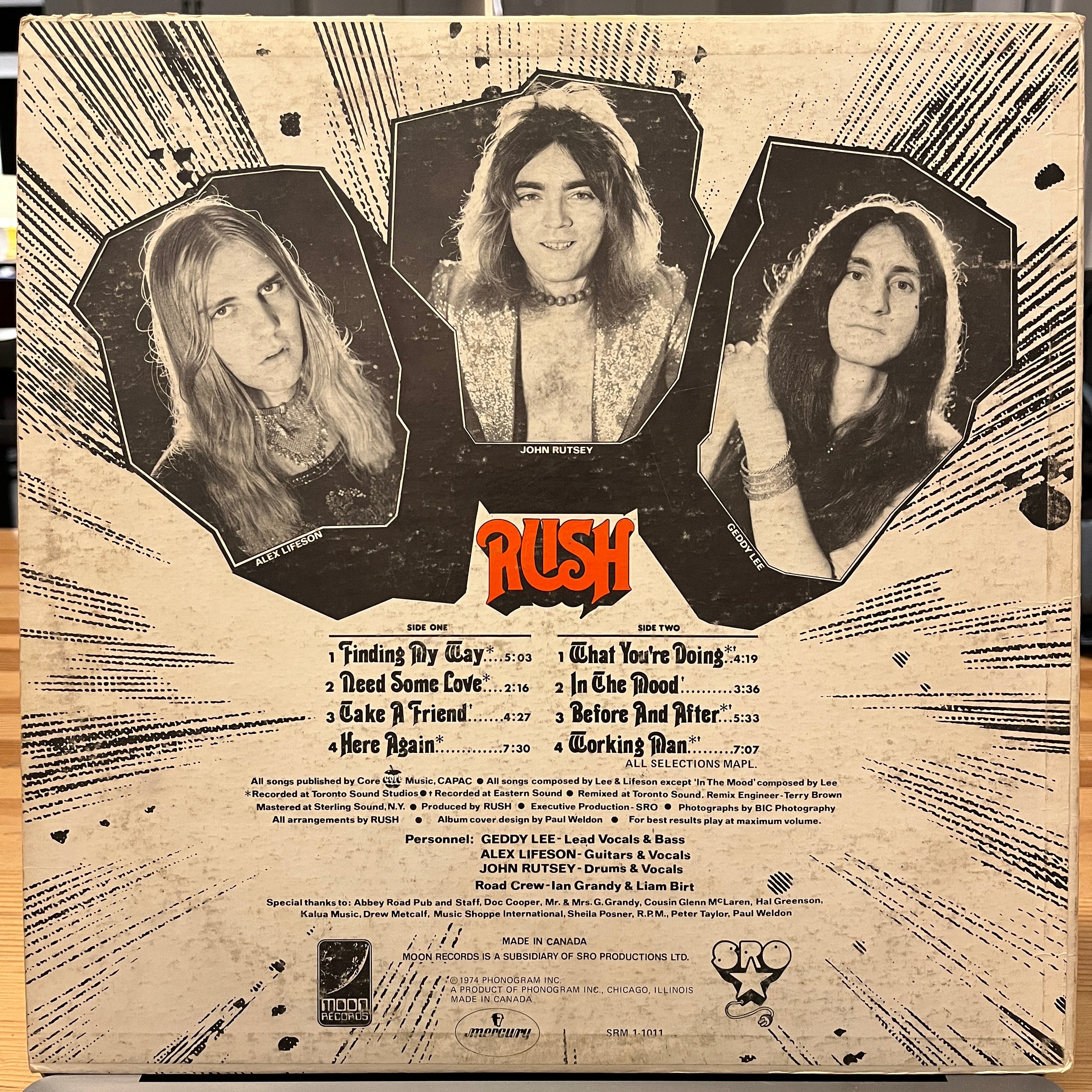 RUSH - RUSH - 1974