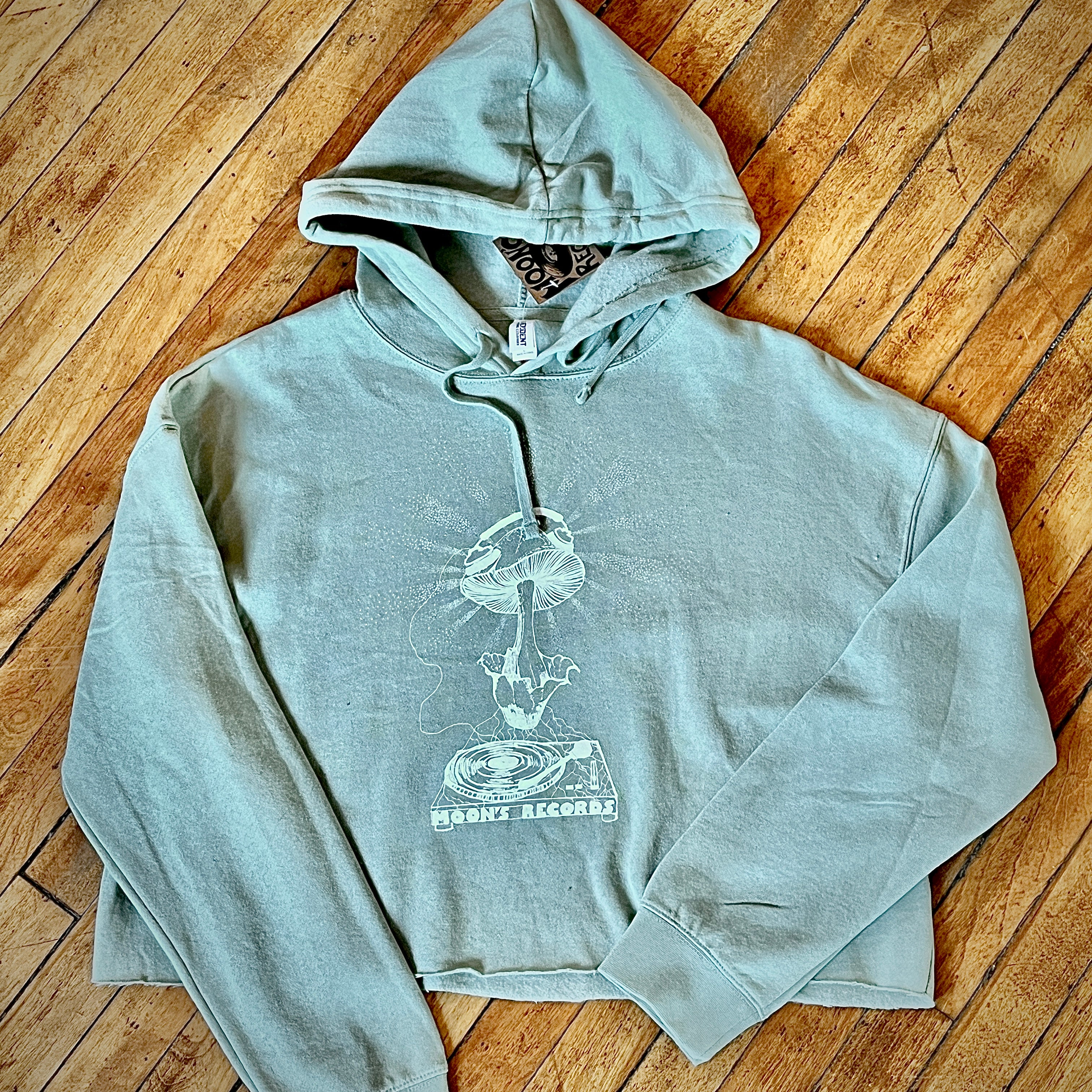 Crop Hoody Mushroom