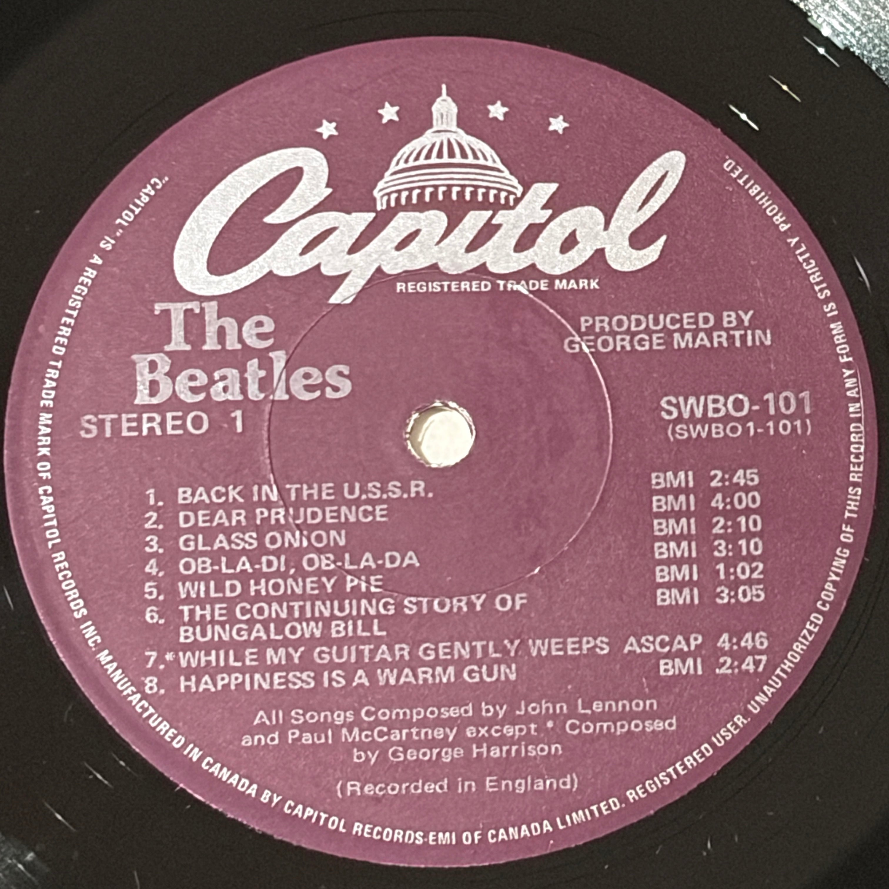 BEATLES, THE - WHITE ALBUM