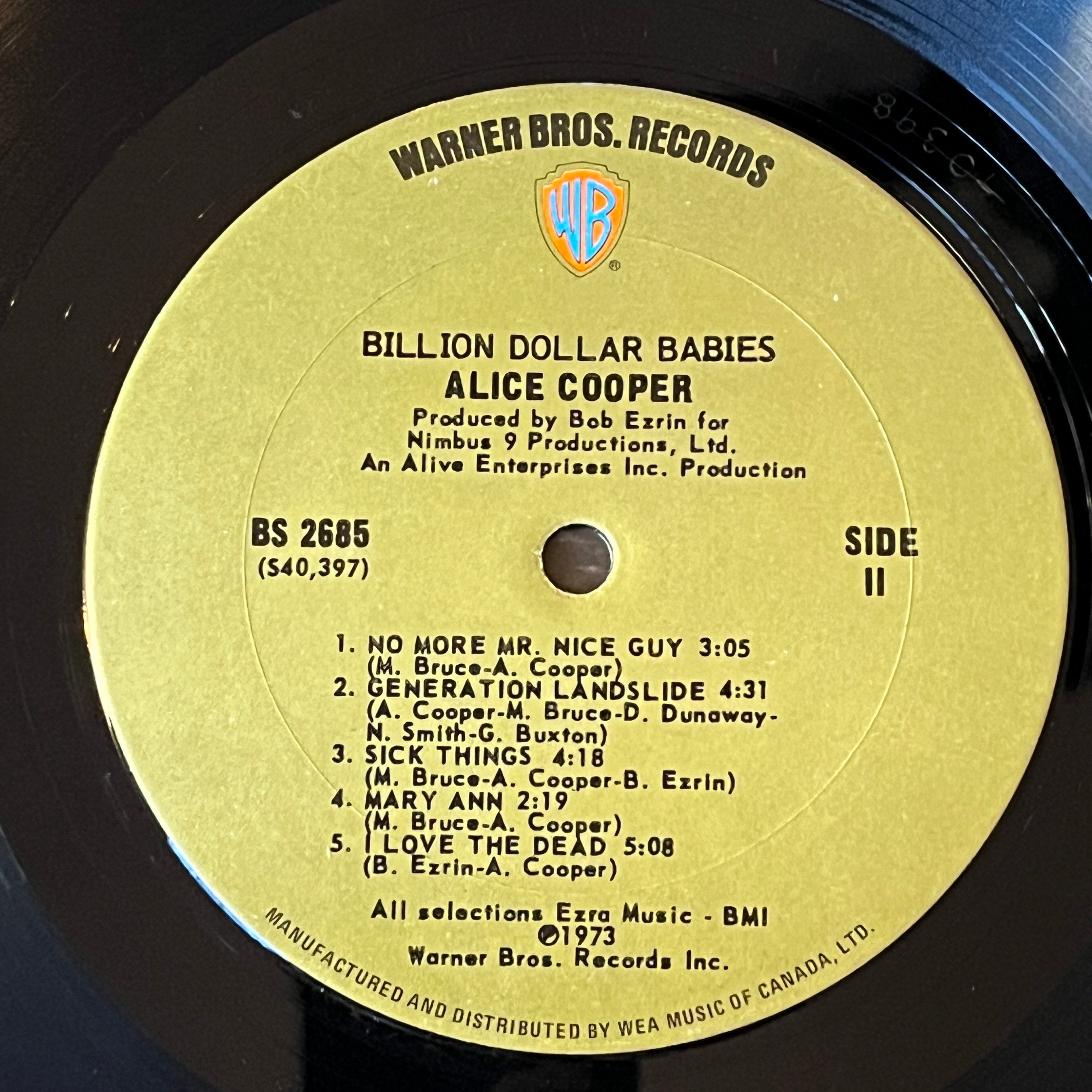 COOPER, ALICE - BILLION DOLLAR BABIES - 1973