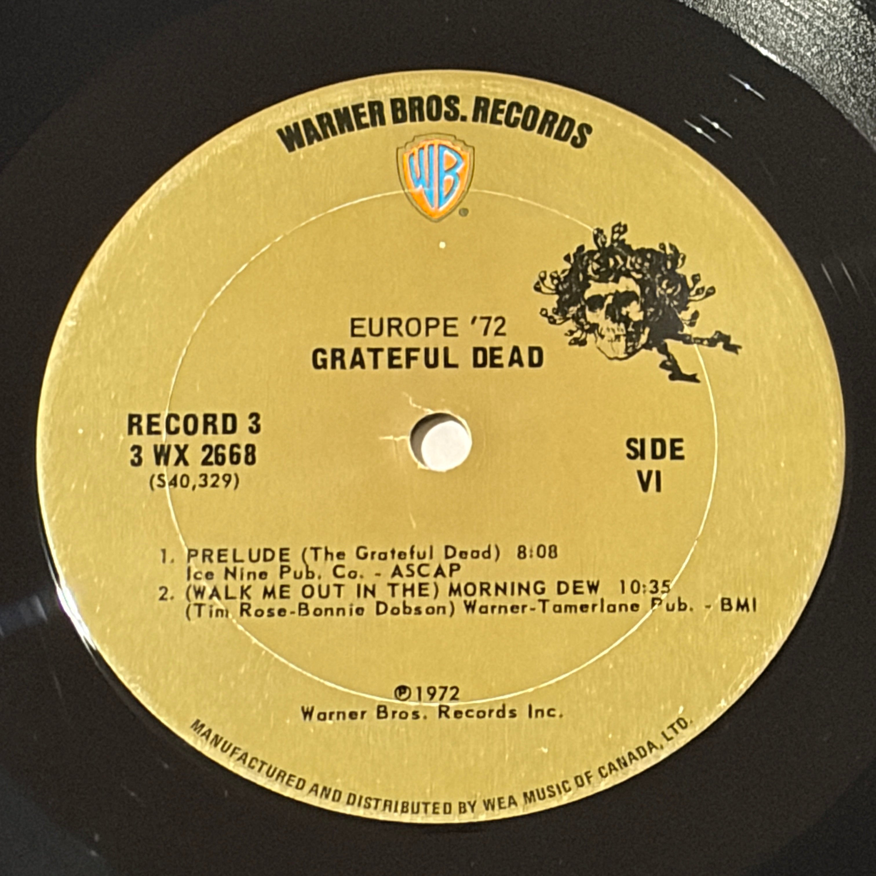 GRATEFUL DEAD, THE - EUROPE '72
