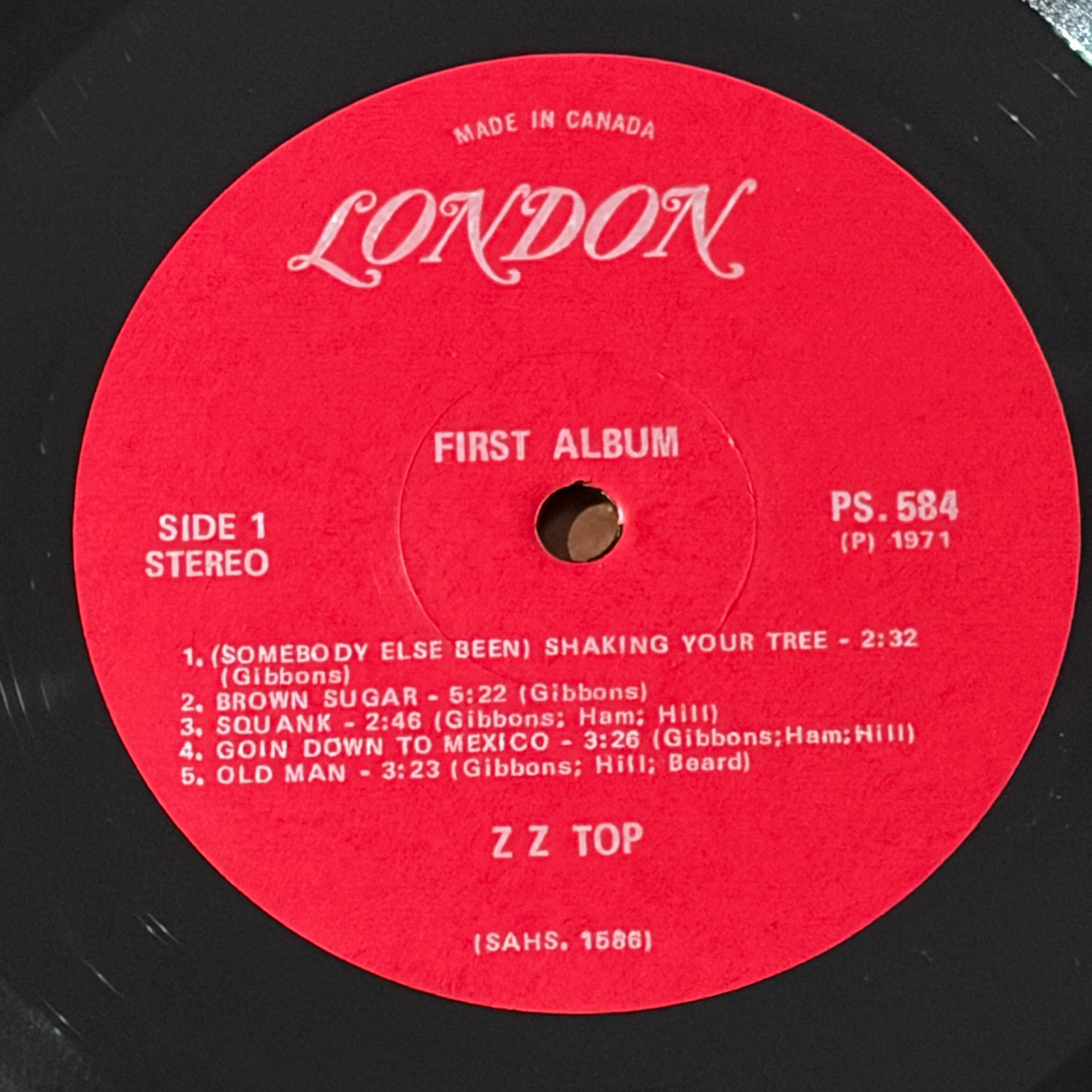 ZZ TOP - ZZ TOP'S FIRST ALBUM