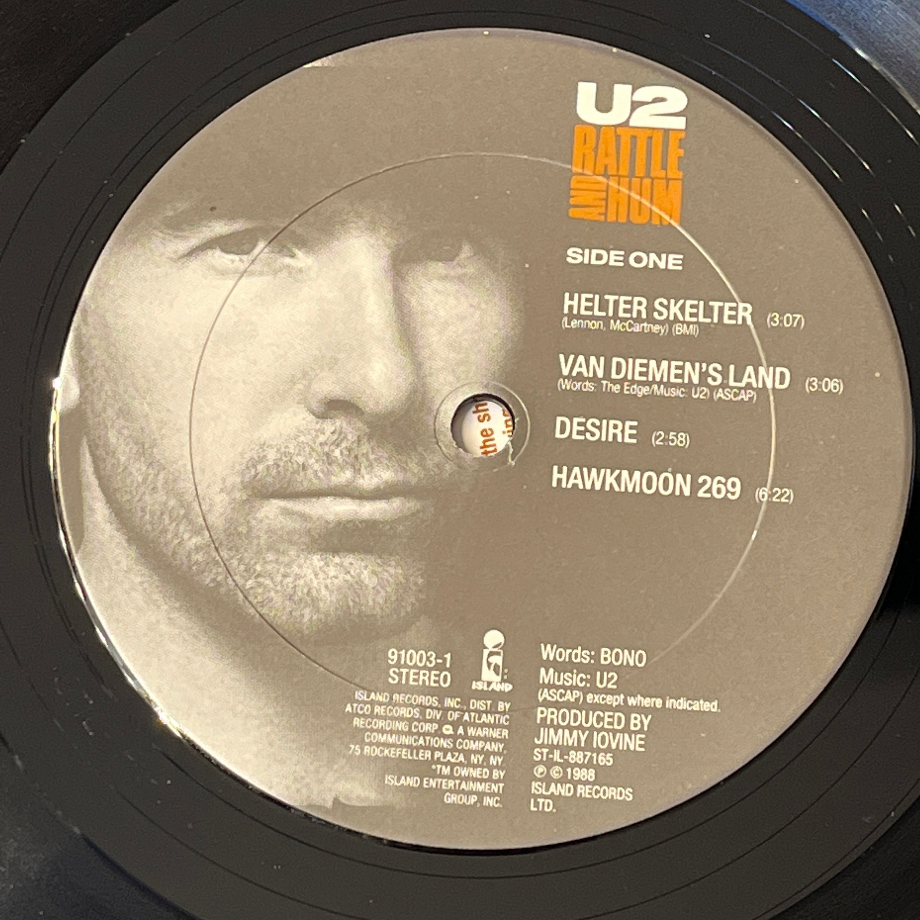 U2 - RATTLE AND HUM - 1988