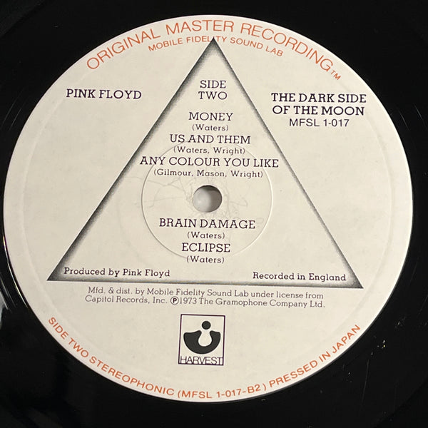 PINK FLOYD - DARK SIDE OF THE MOON - MFSL - 1979