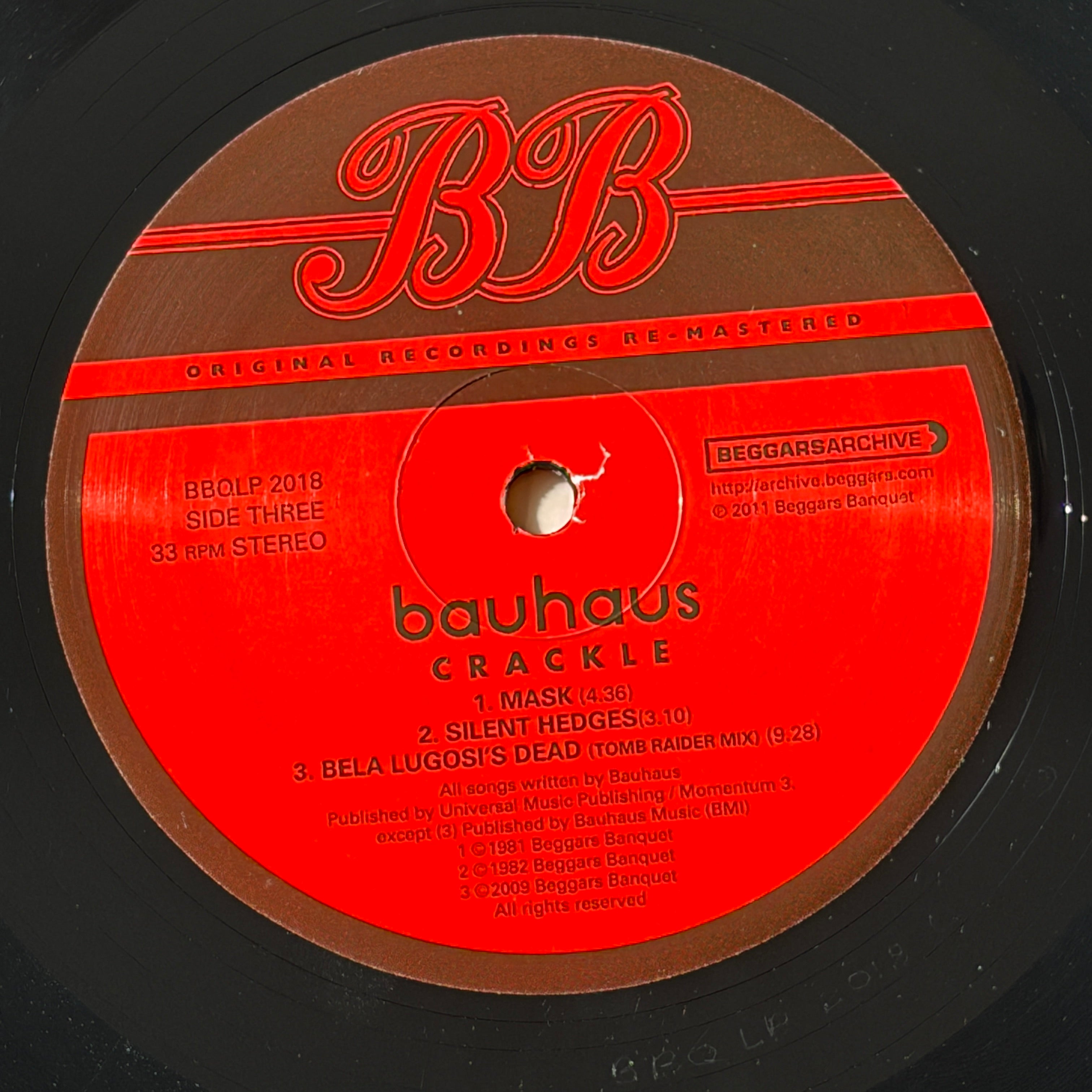 BAUHAUS - BEST OF / CRACKLE