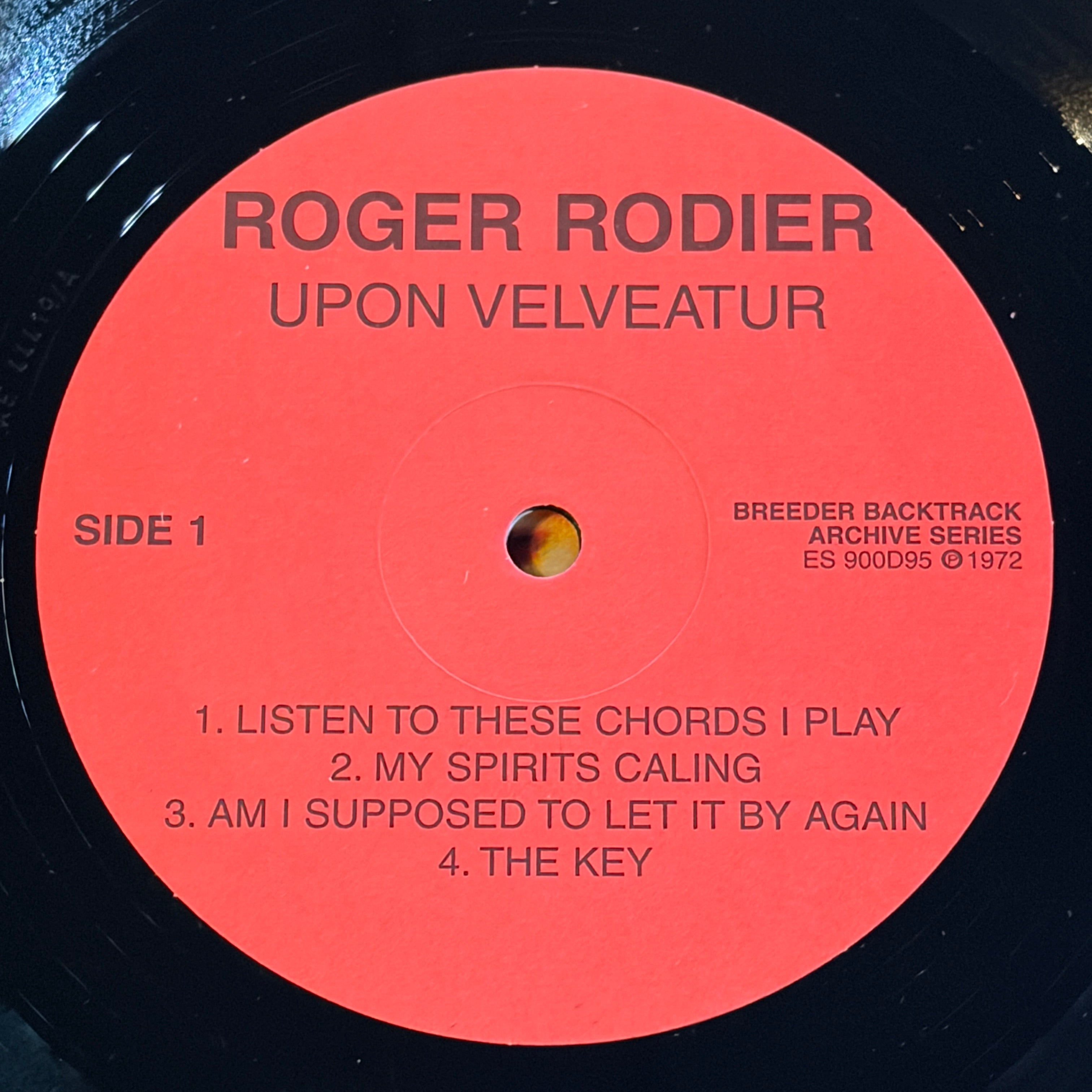 RODIER, ROGER - UPON VELVEATOR