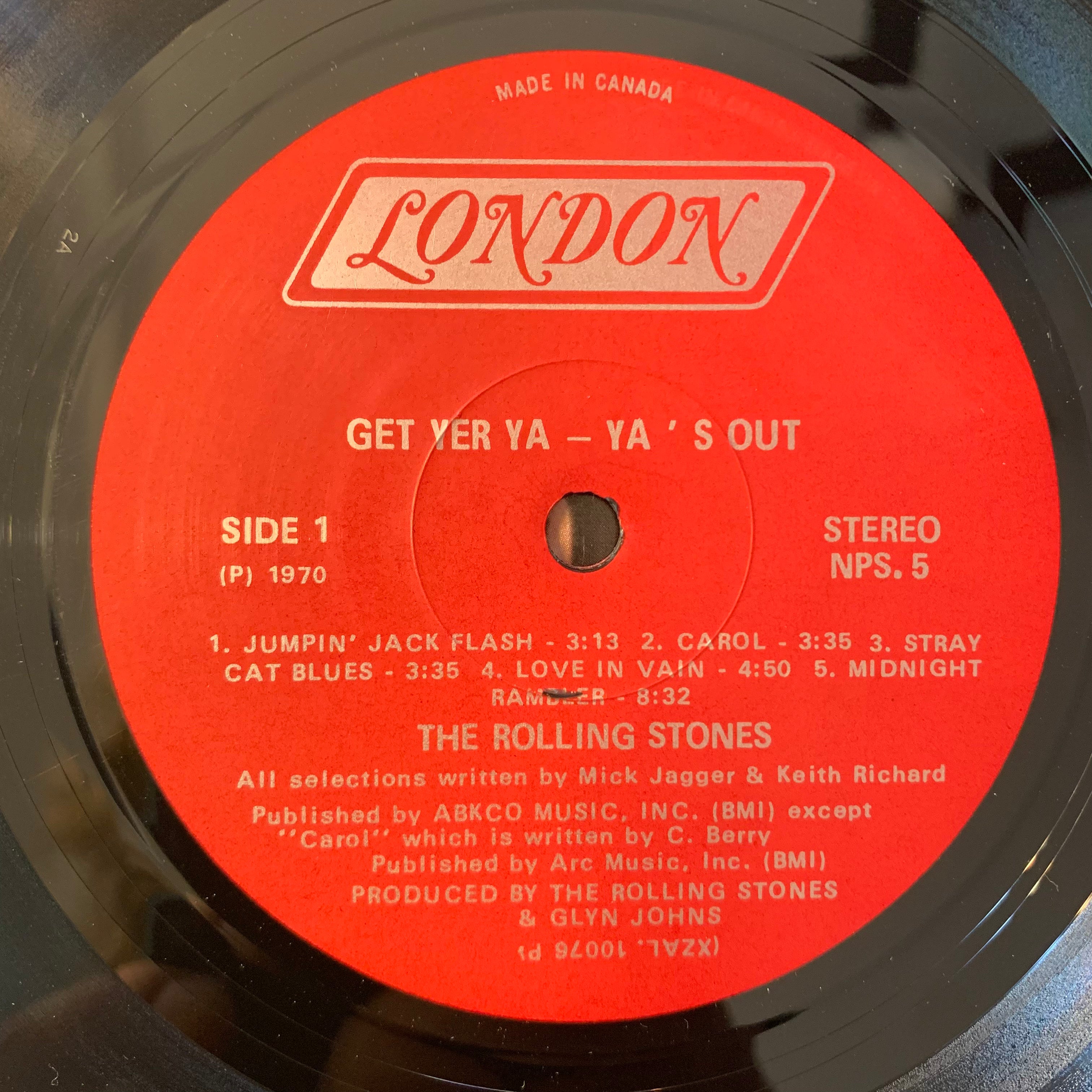 ROLLING STONES, THE - GET YER YA-YA'S OUT