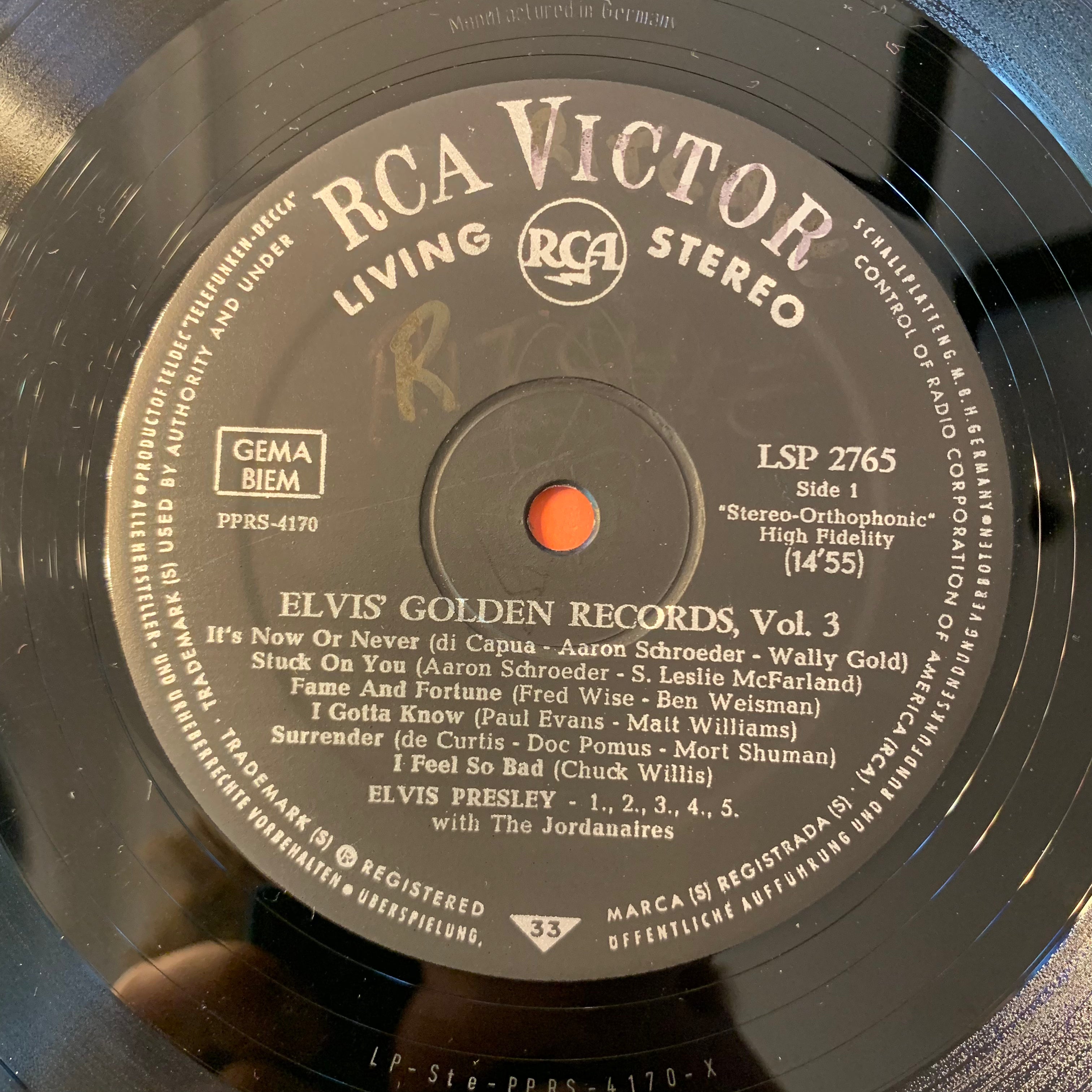 PRESLEY, ELVIS - ELVIS' GOLDEN RECORDS #3