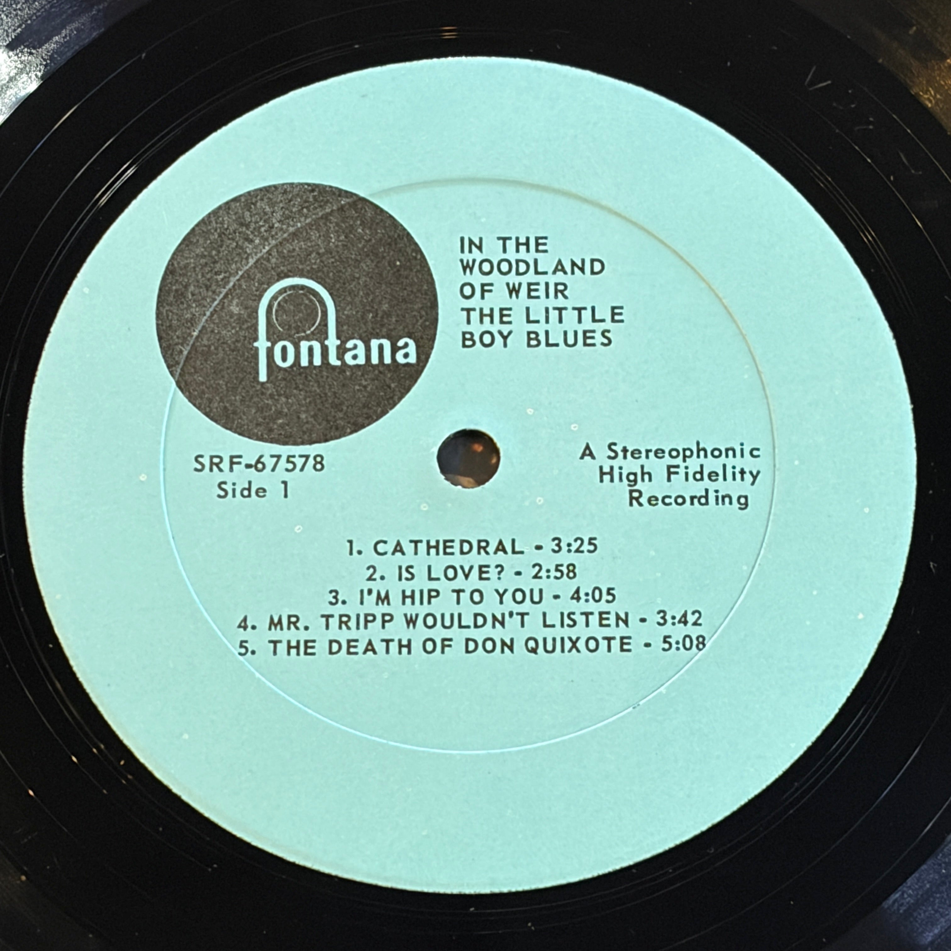 LITTLE BOY BLUES, THE - IN THE WOODLAND OF WEIR