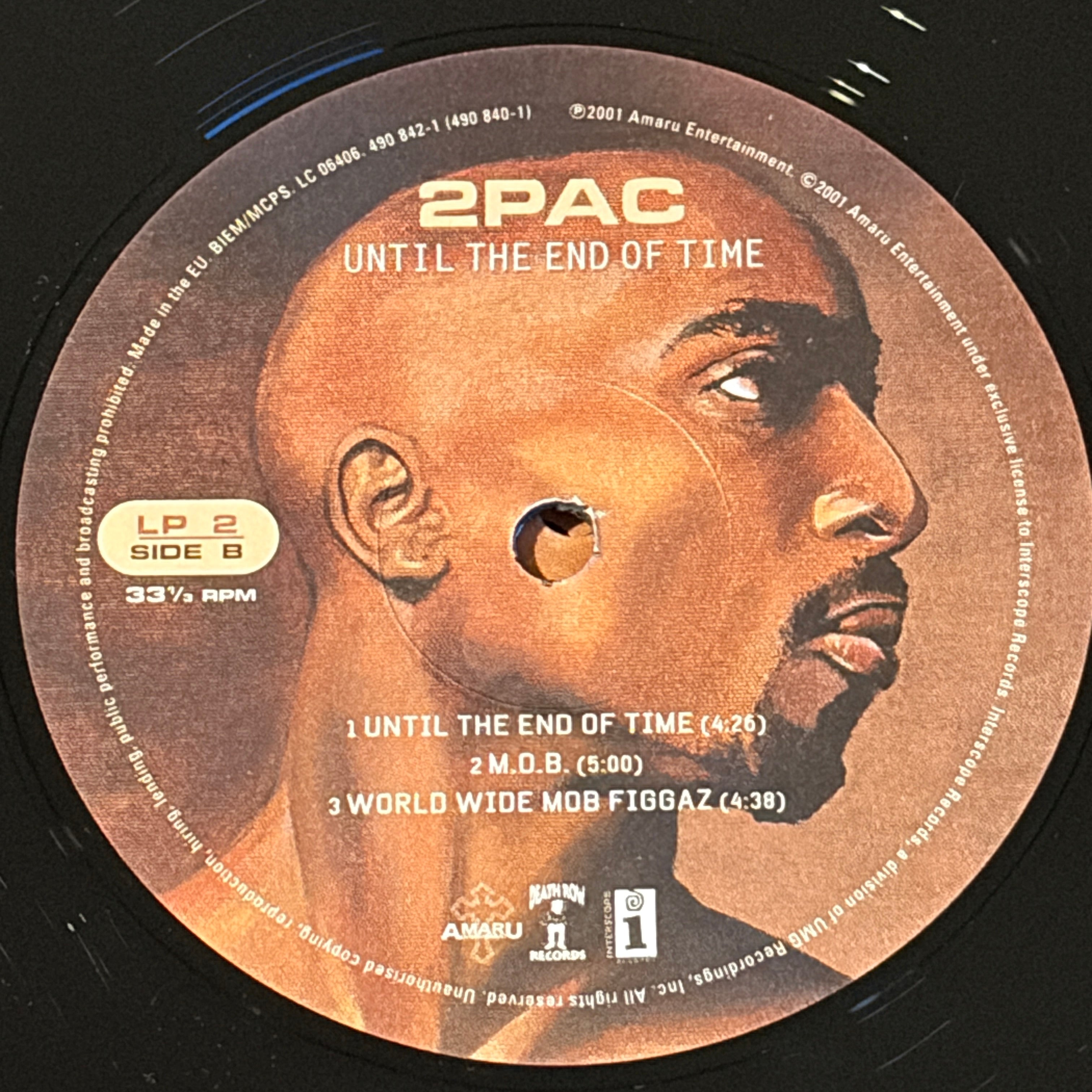 2 PAC - UNTIL THE END OF TIME 4LP