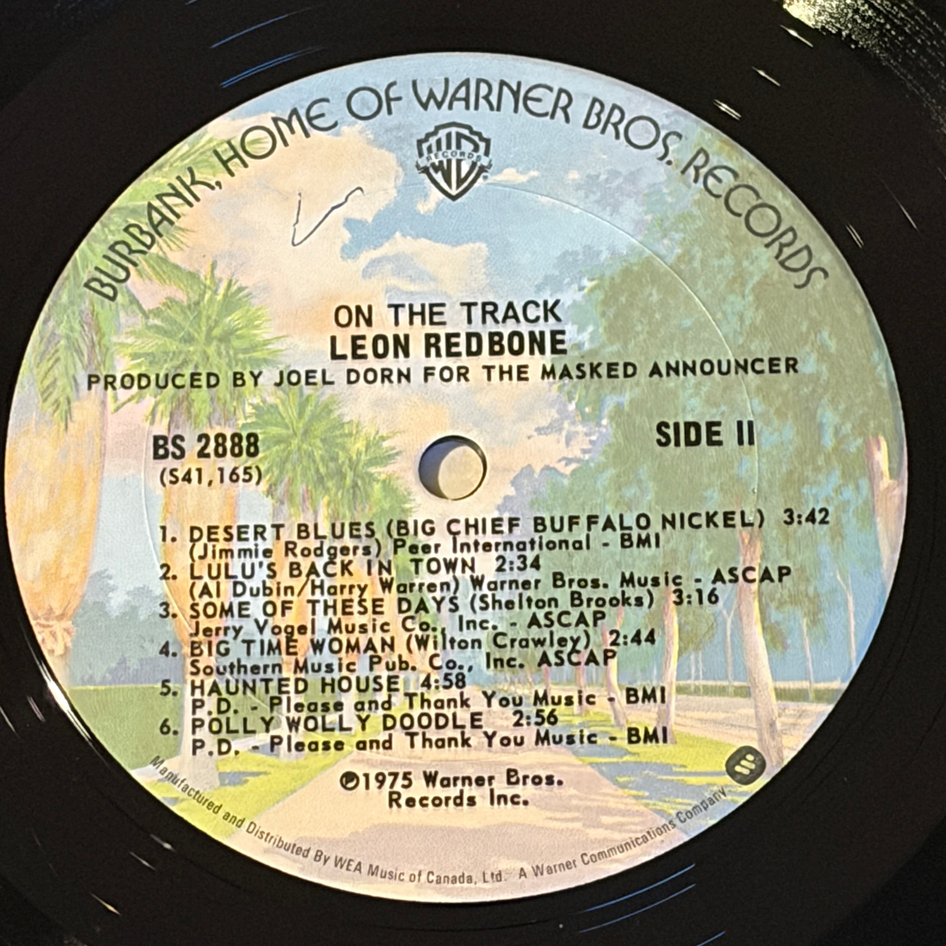REDBONE, LEON - ON THE TRACK