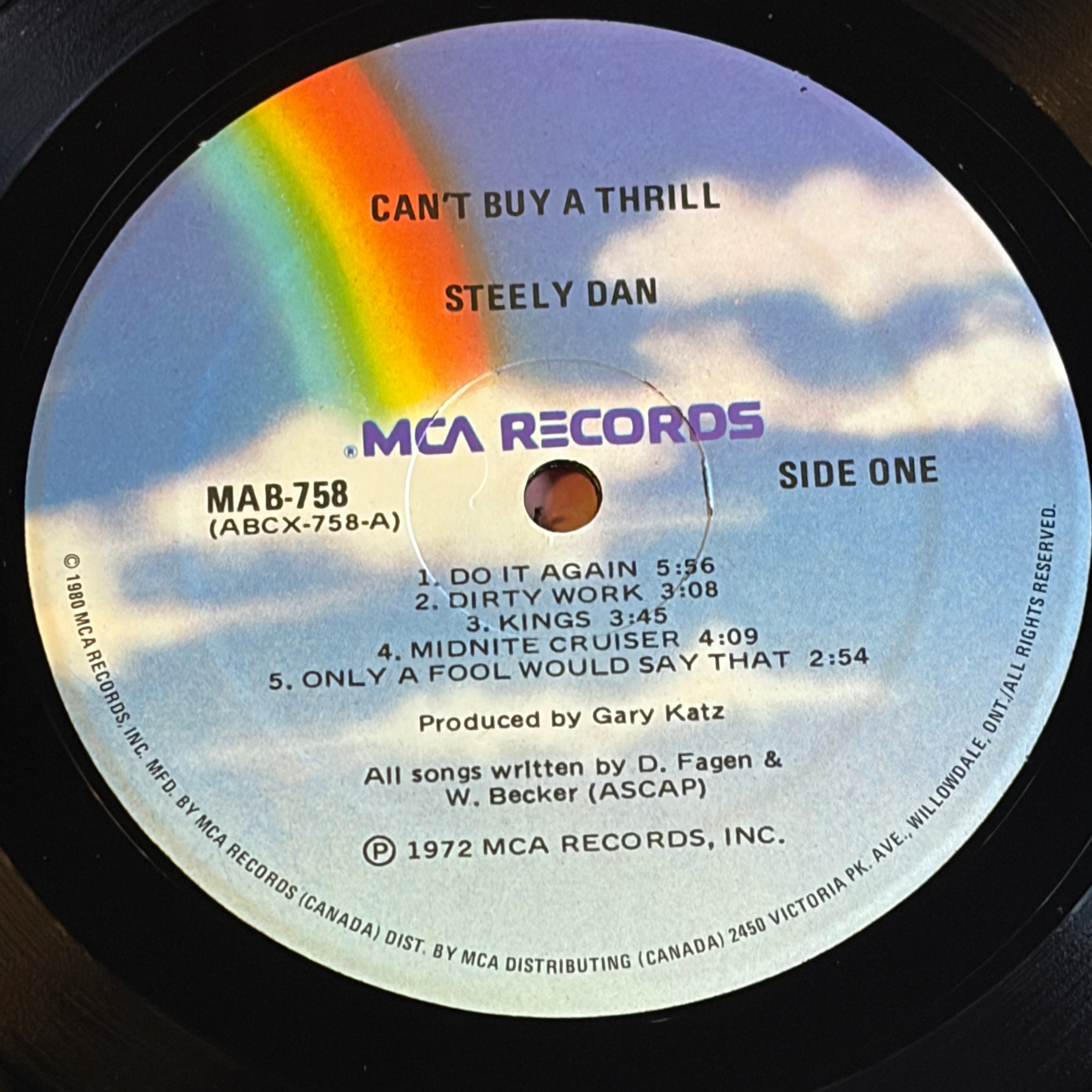 STEELY DAN - CAN'T BUY A THRILL