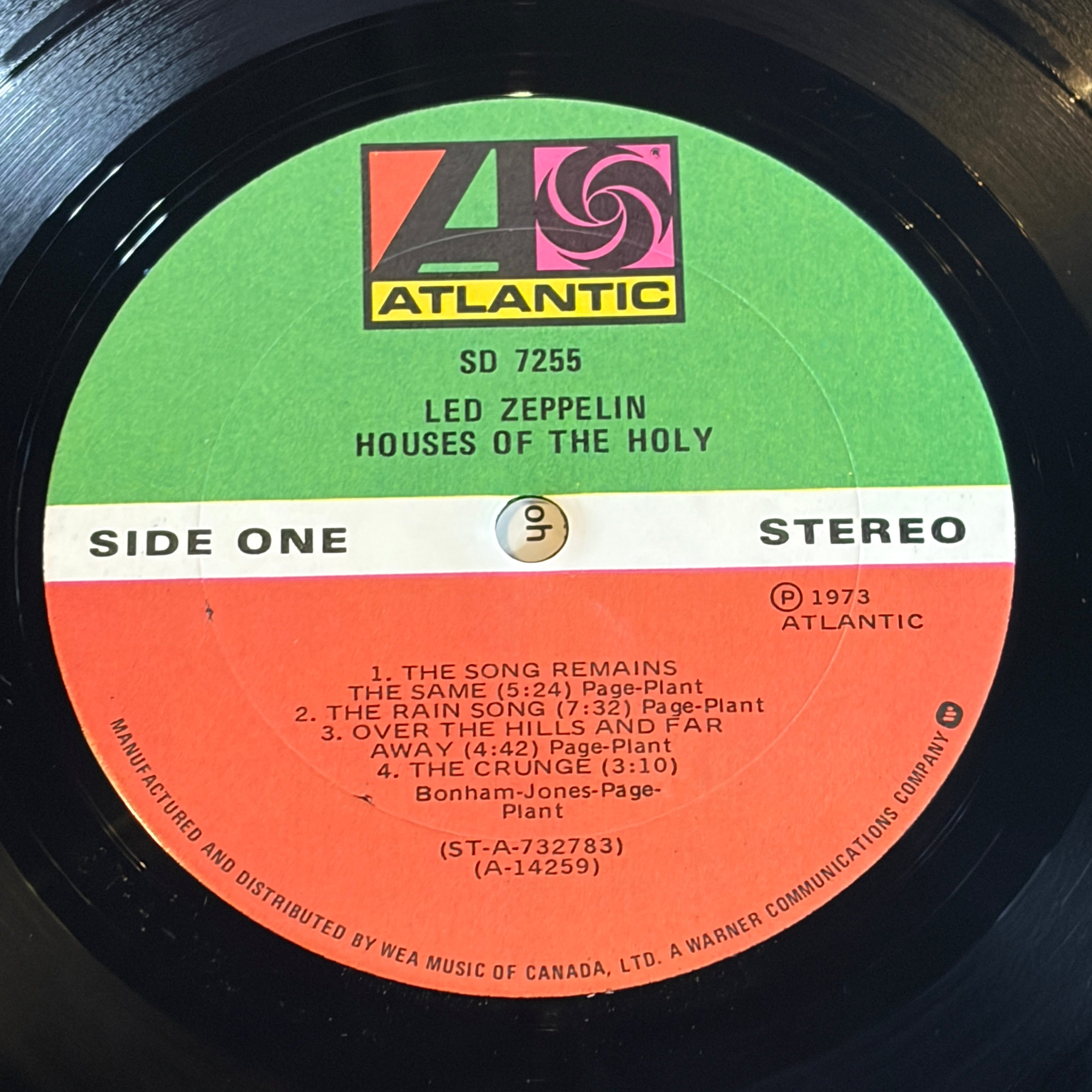 LED ZEPPELIN - HOUSES OF THE HOLY