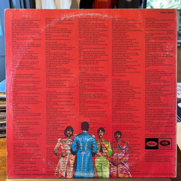 BEATLES, THE - SGT PEPPER'S - 1974 reissue