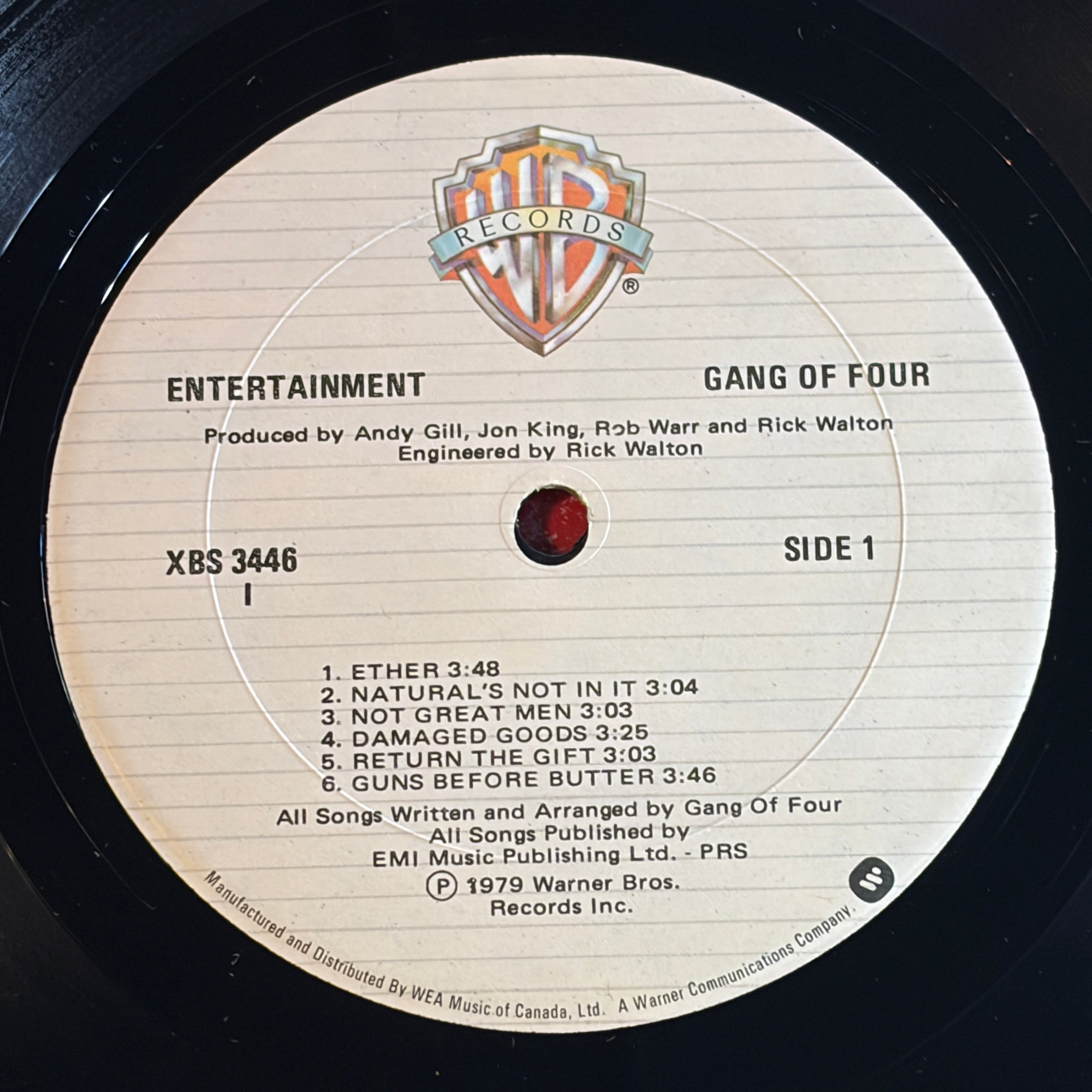GANG OF FOUR - ENTERTAINMENT!