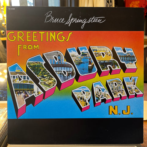 SPRINGSTEEN, BRUCE - GREETINGS FROM ASBURY PARK N.J. - 1973