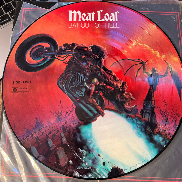 MEAT LOAF - BAT OUT OF HELL - 1978 picture disc
