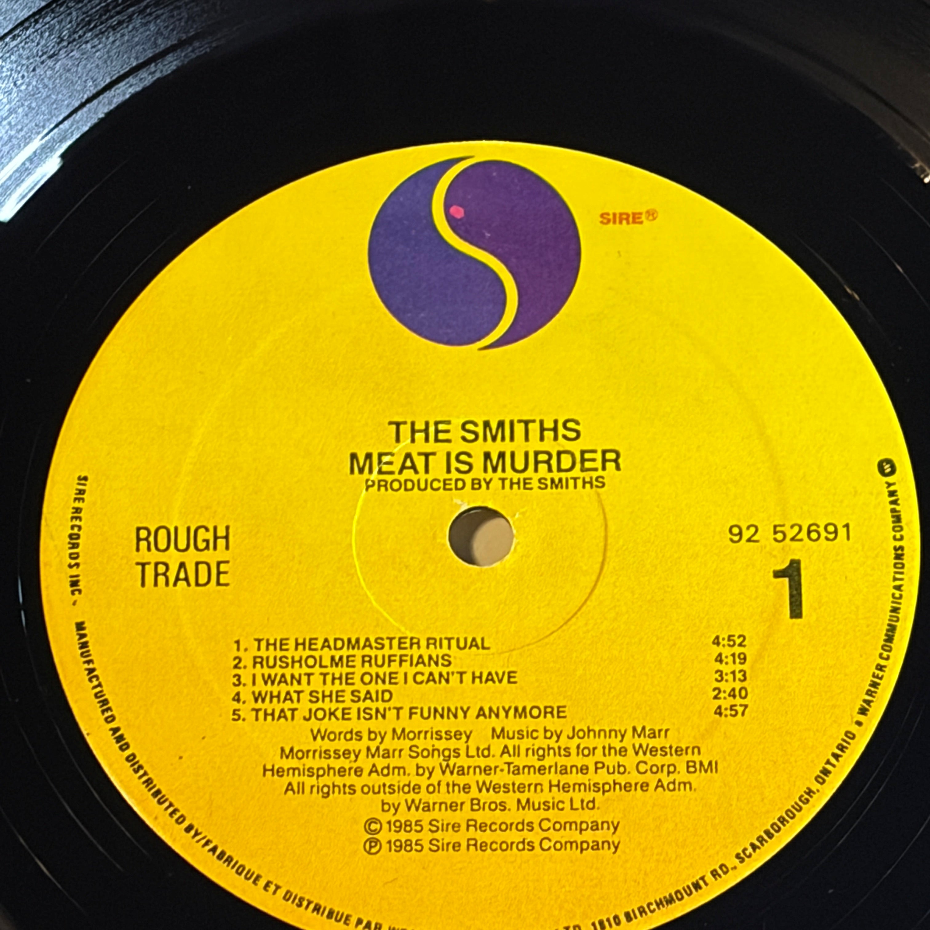 SMITHS, THE - MEAT IS MURDER