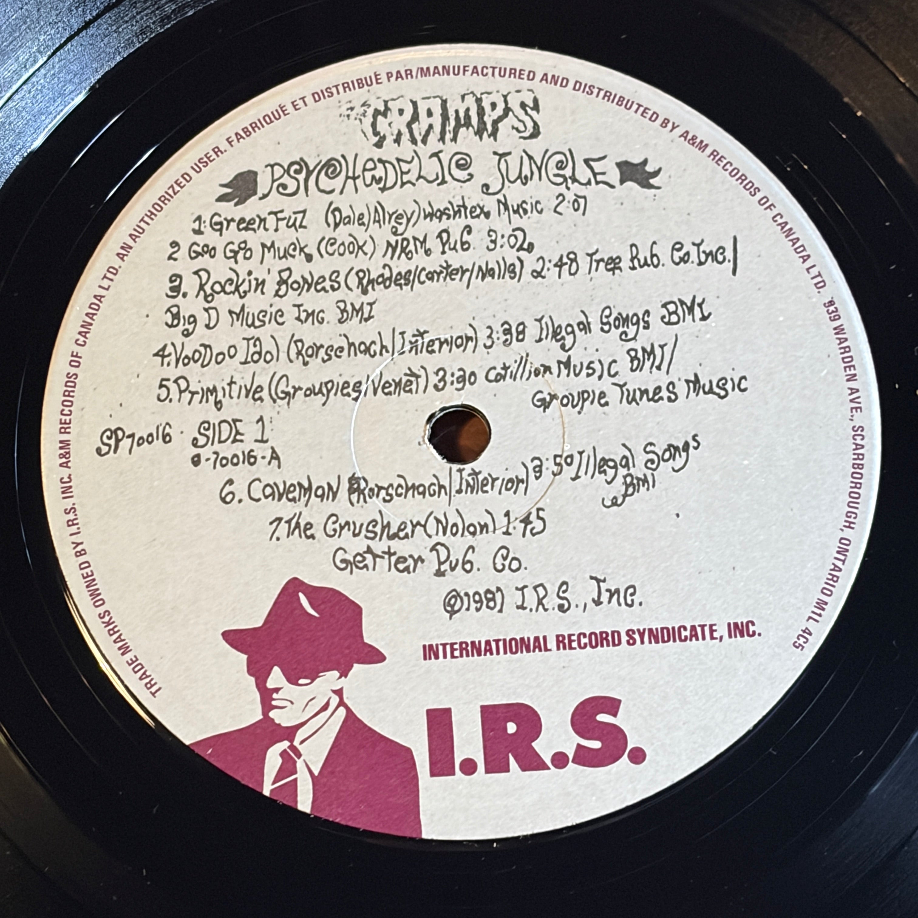 CRAMPS, THE - PSYCHEDELIC JUNGLE