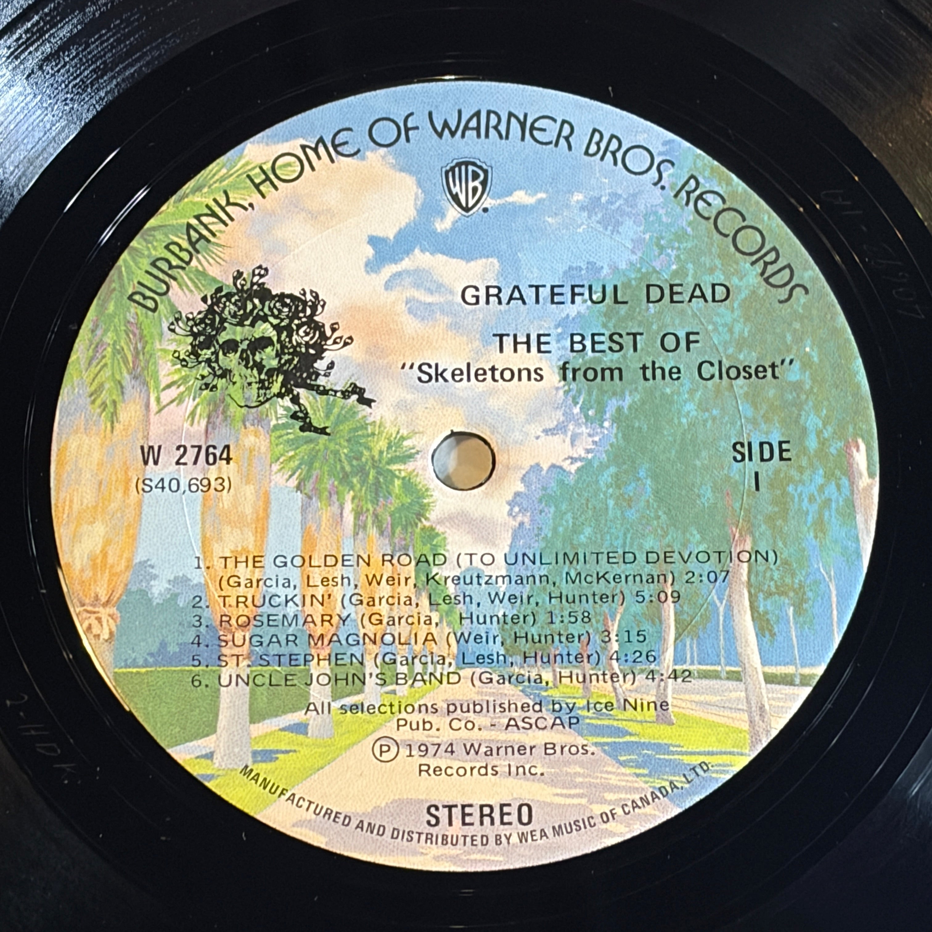 GRATEFUL DEAD, THE - SKELETONS FROM THE CLOSET
