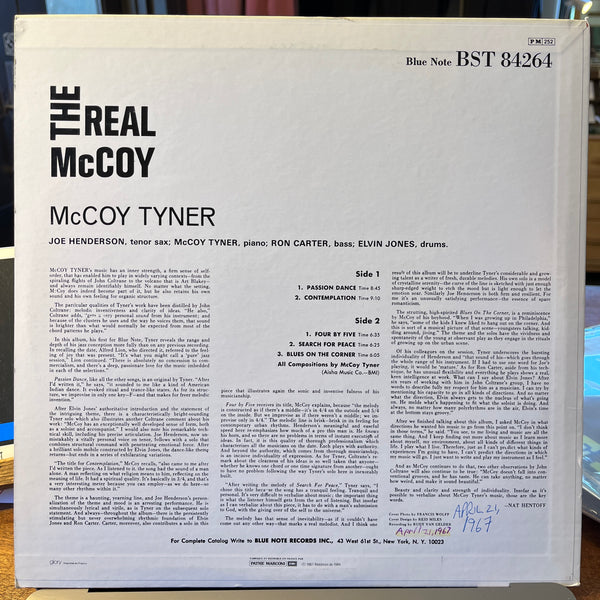 TYNER, McCOY - THE REAL McCOY - 1984