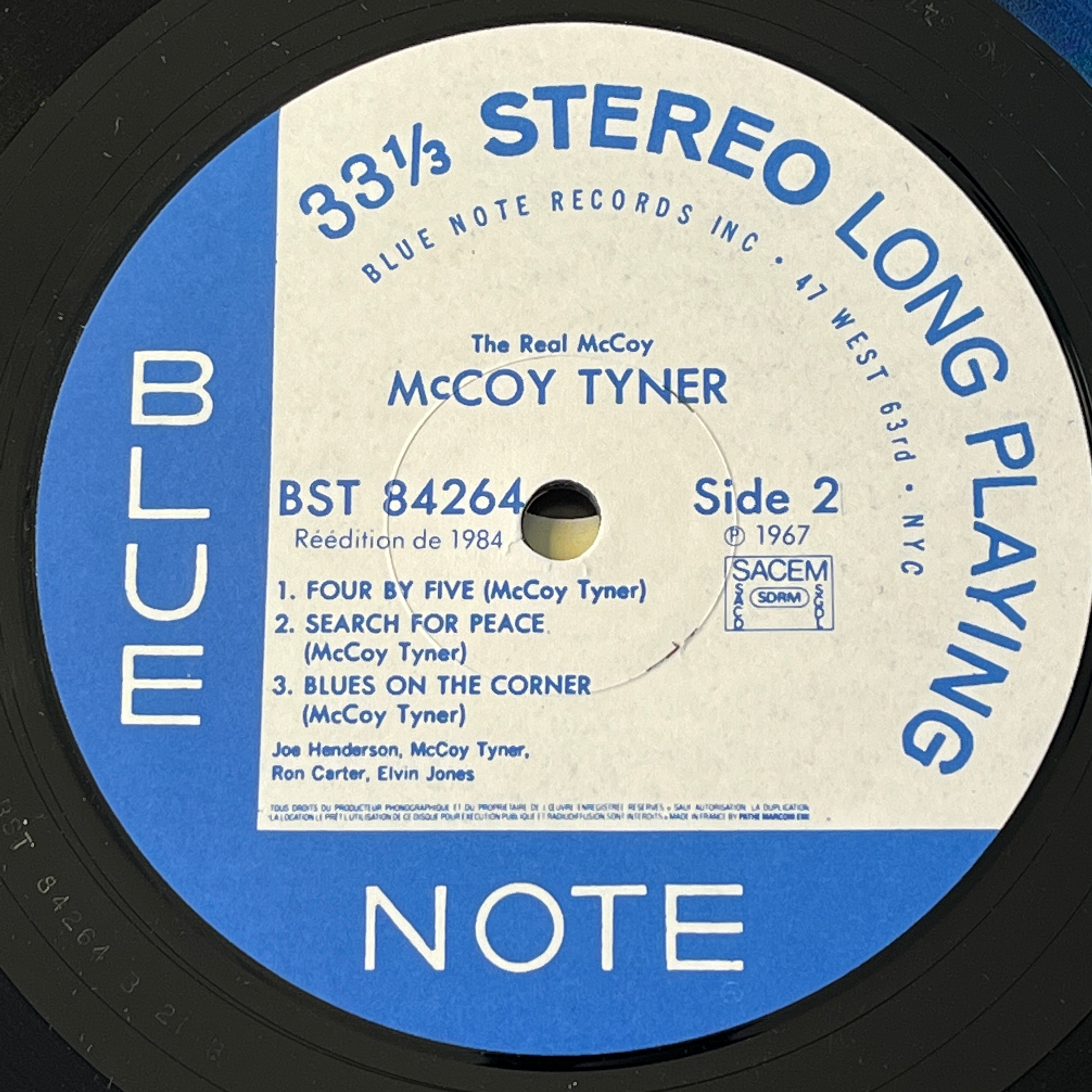 TYNER, McCOY - THE REAL McCOY - 1984