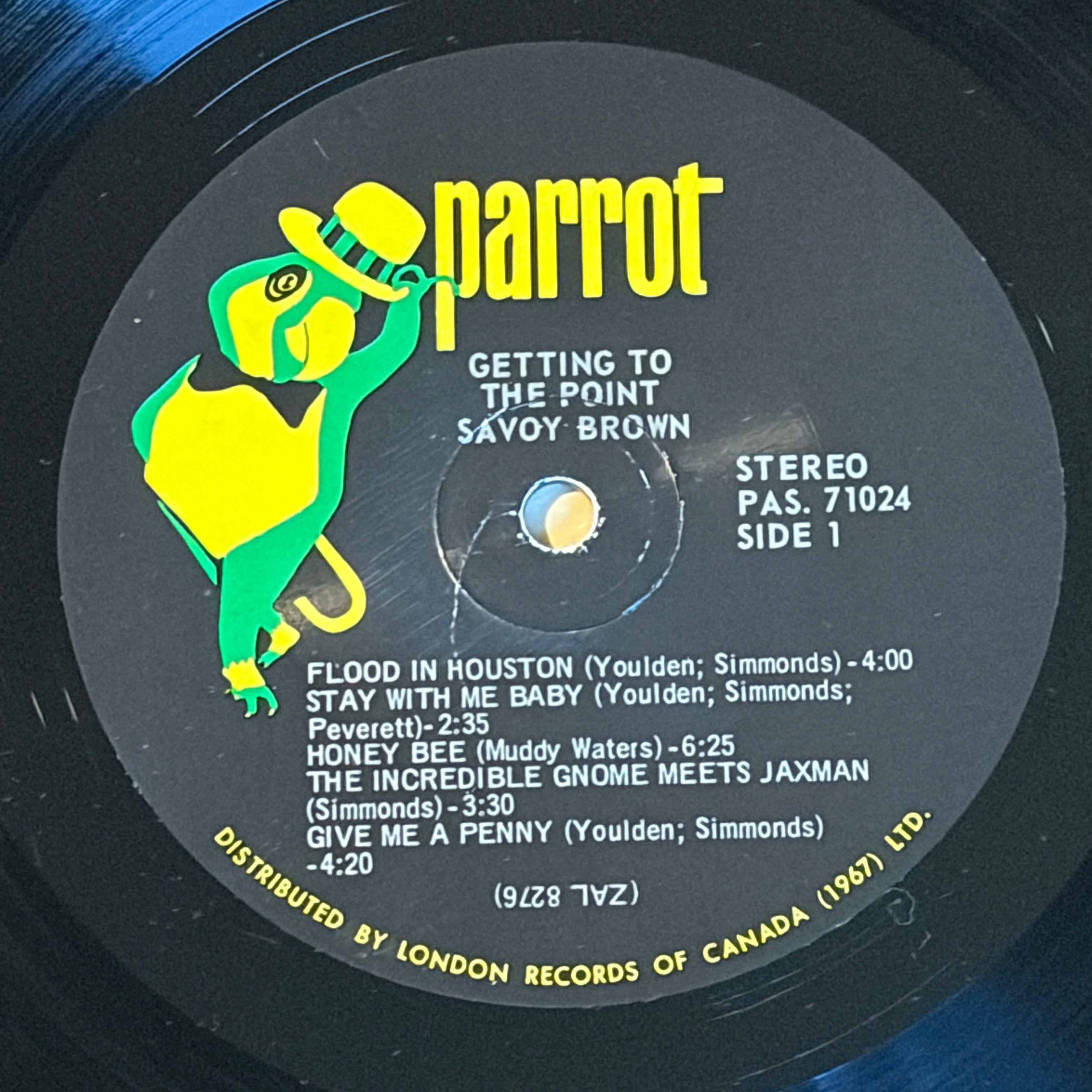 SAVOY BROWN - GETTING TO THE POINT