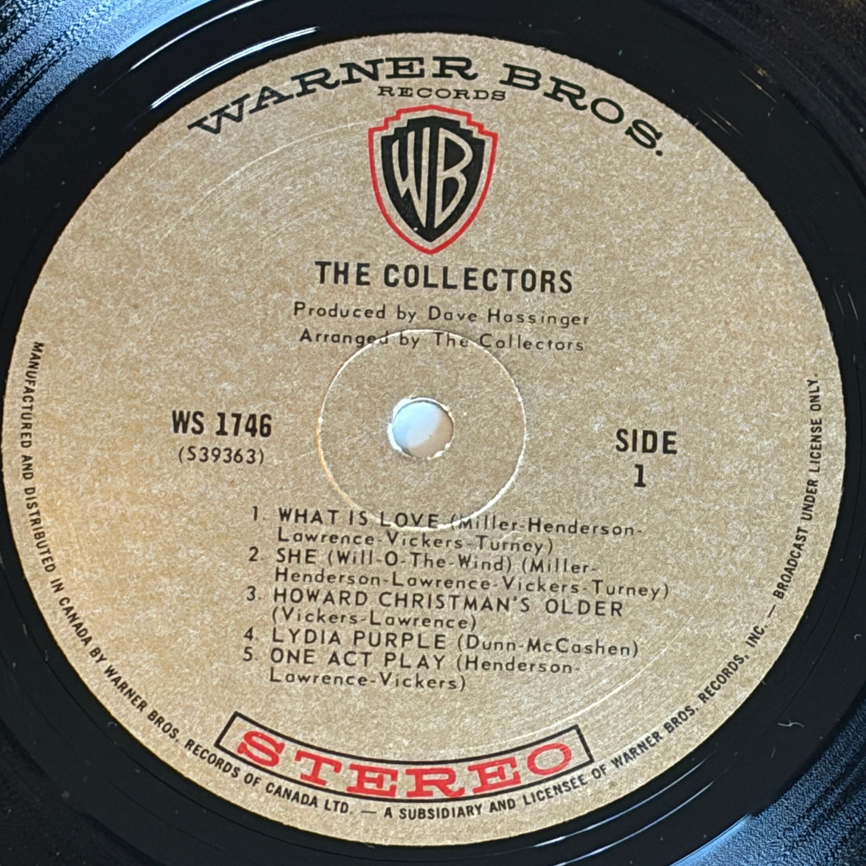 COLLECTORS, THE - S/T