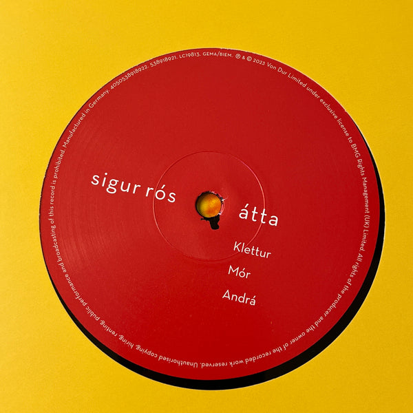 SIGUR ROS - ATTA - 2023
