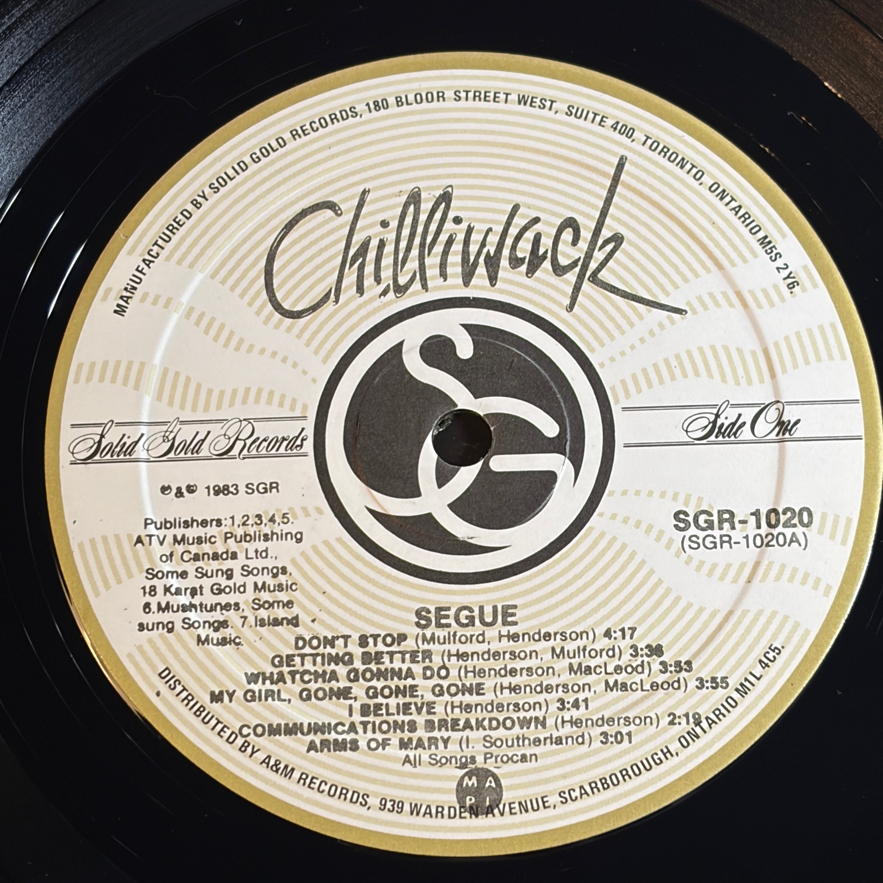 CHILLIWACK - SEGUE