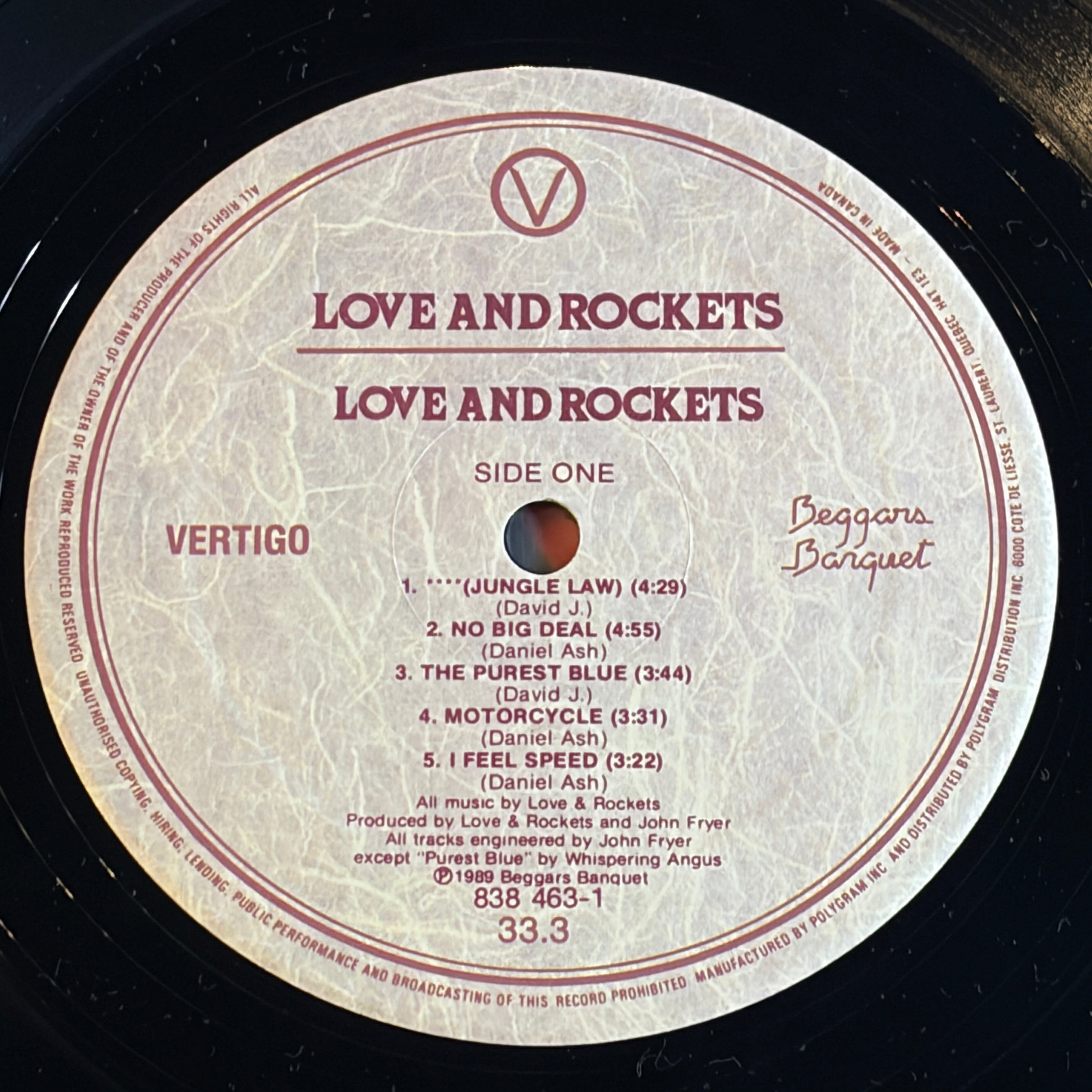 LOVE AND ROCKETS - S/T