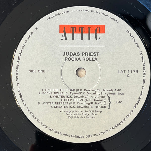 JUDAS PRIEST - ROCKA ROLLA - reissue