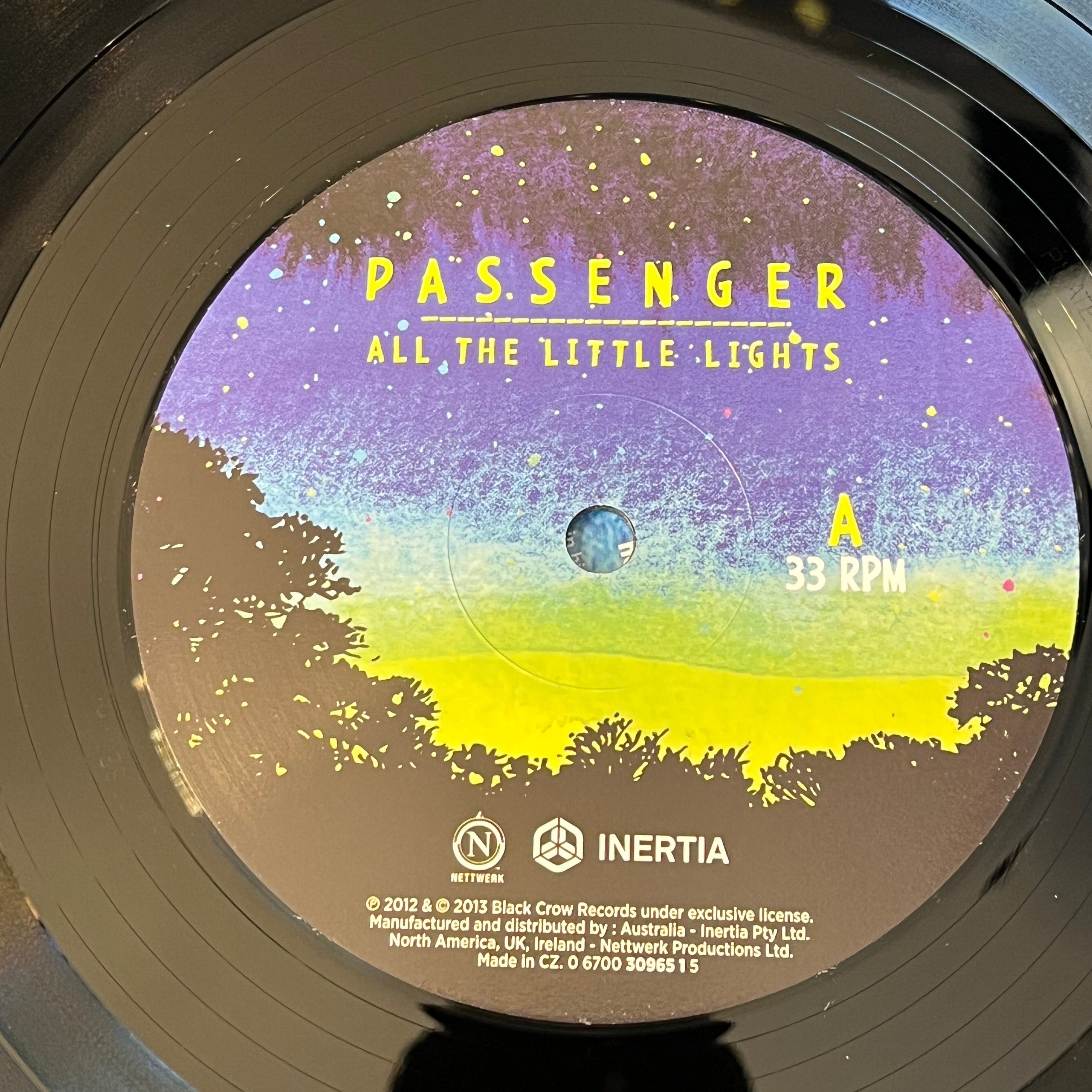 PASSENGER - ALL THE LITTLE LIGHTS - 2012