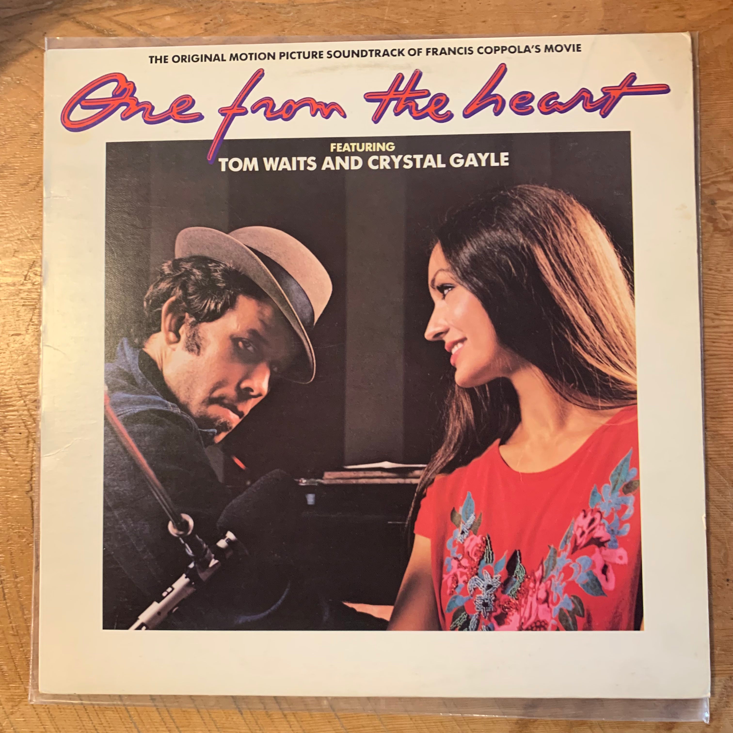 WAITS, TOM - ONE FROM THE HEART; THE ORIGINAL MOTION PICTURE SOUNDTRACK