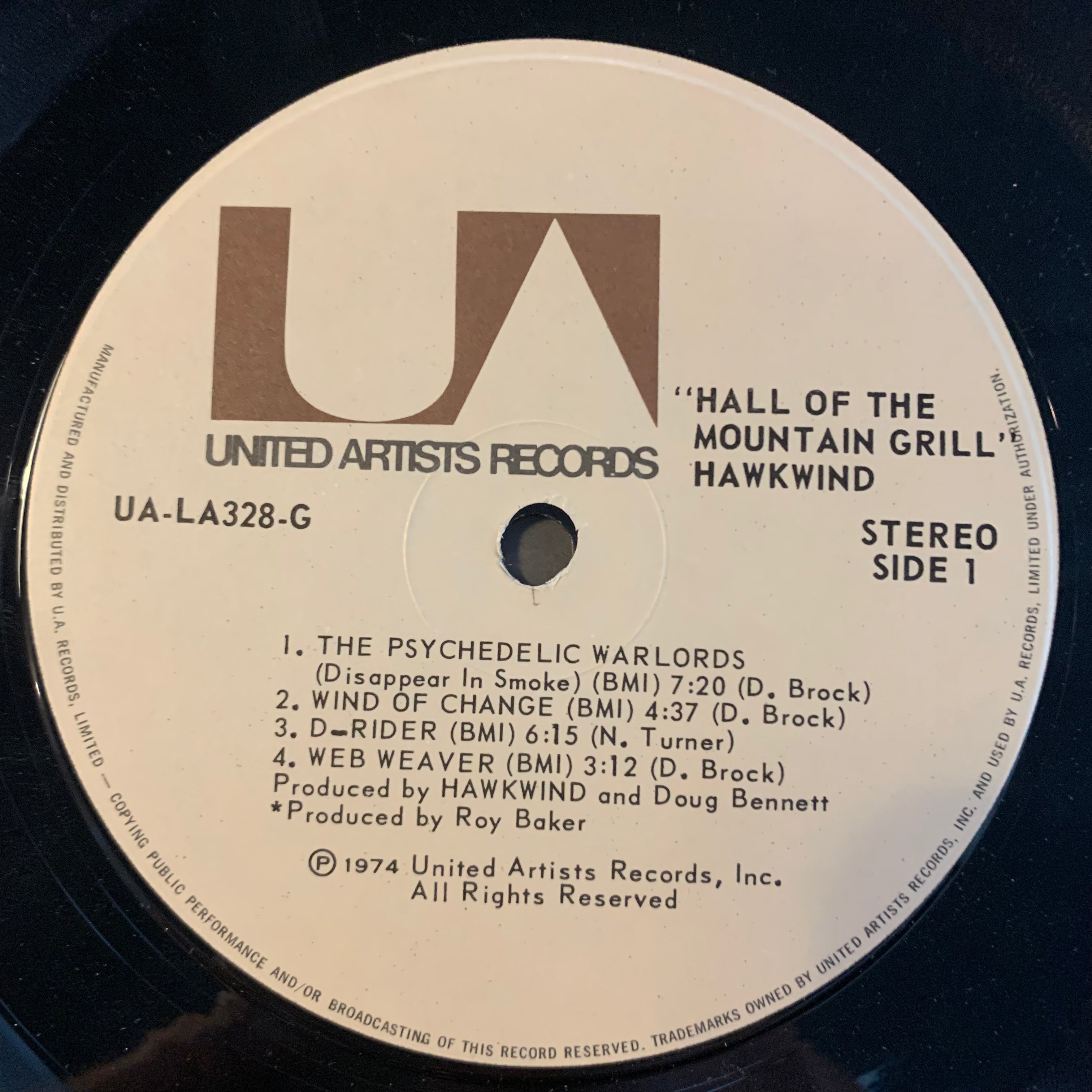 HAWKWIND - HALL OF THE MOUNTAIN GRILL