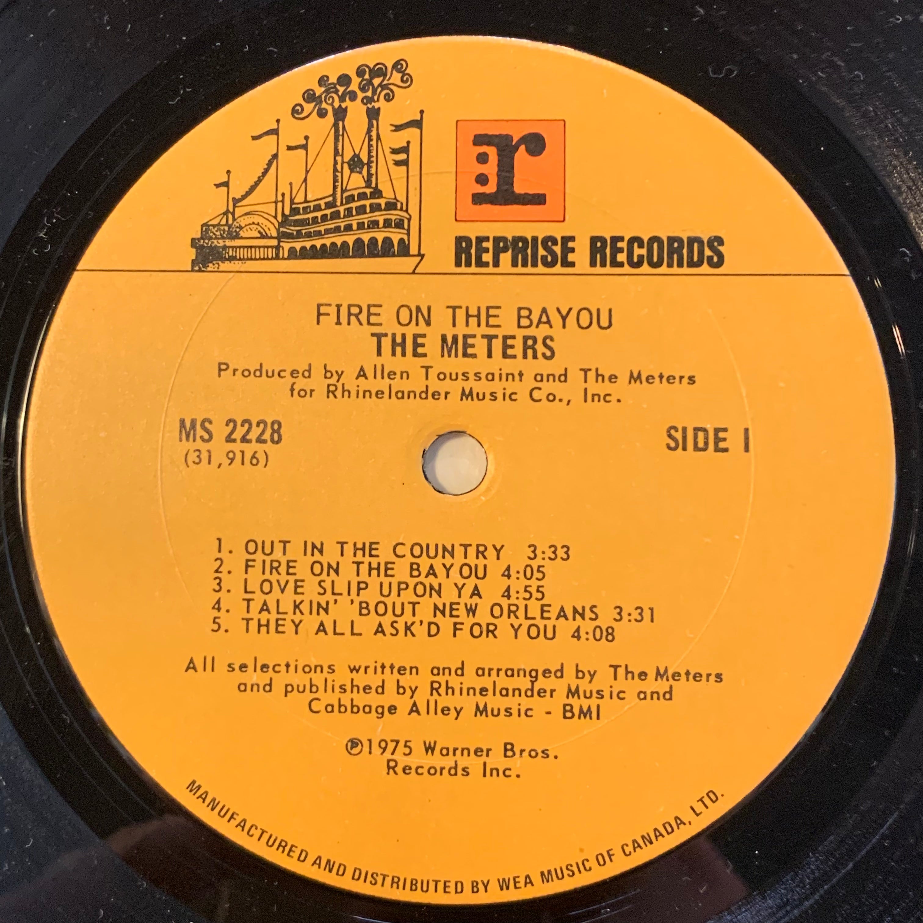 METERS, THE - FIRE ON THE BAYOU