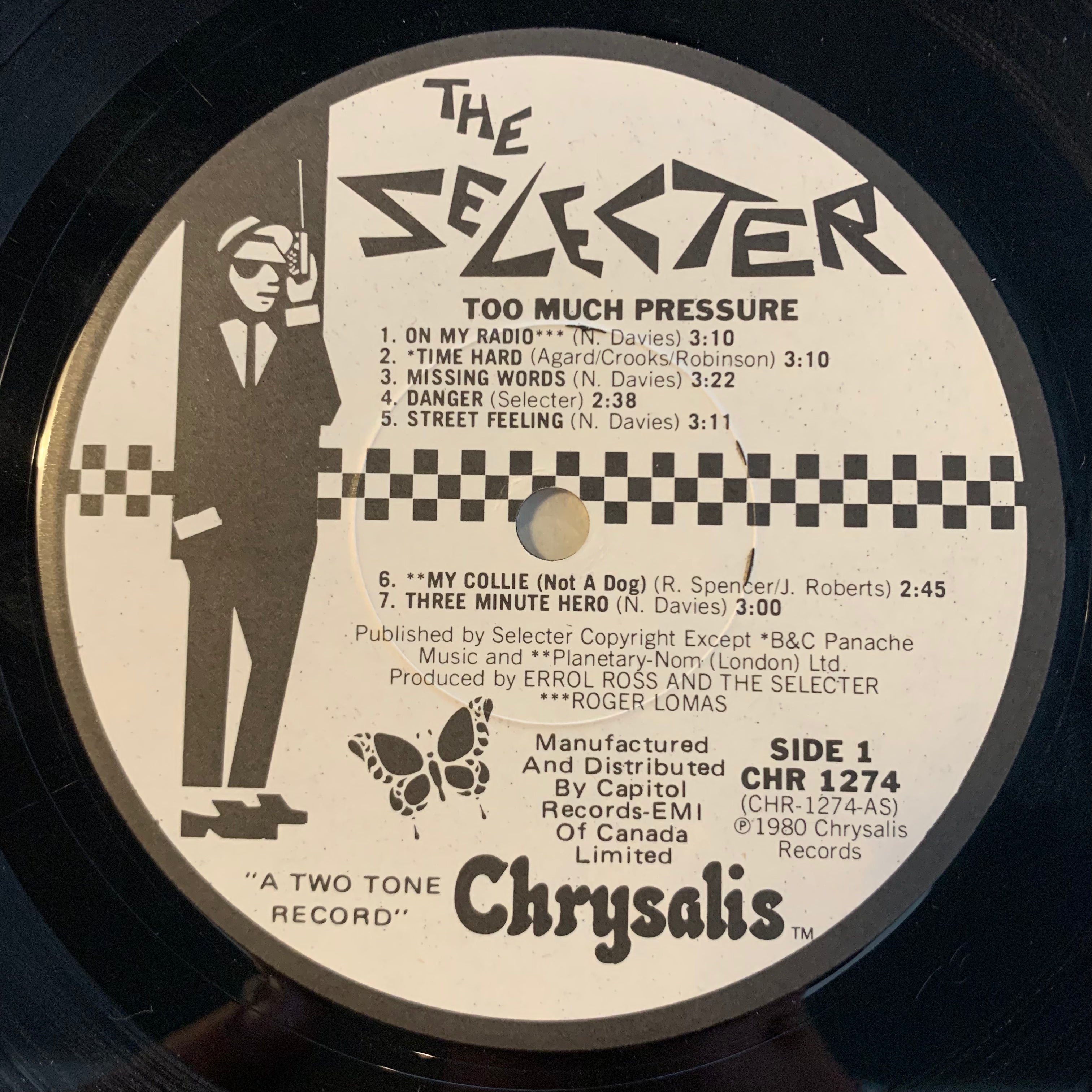 SELECTER, THE - TOO MUCH PRESSURE