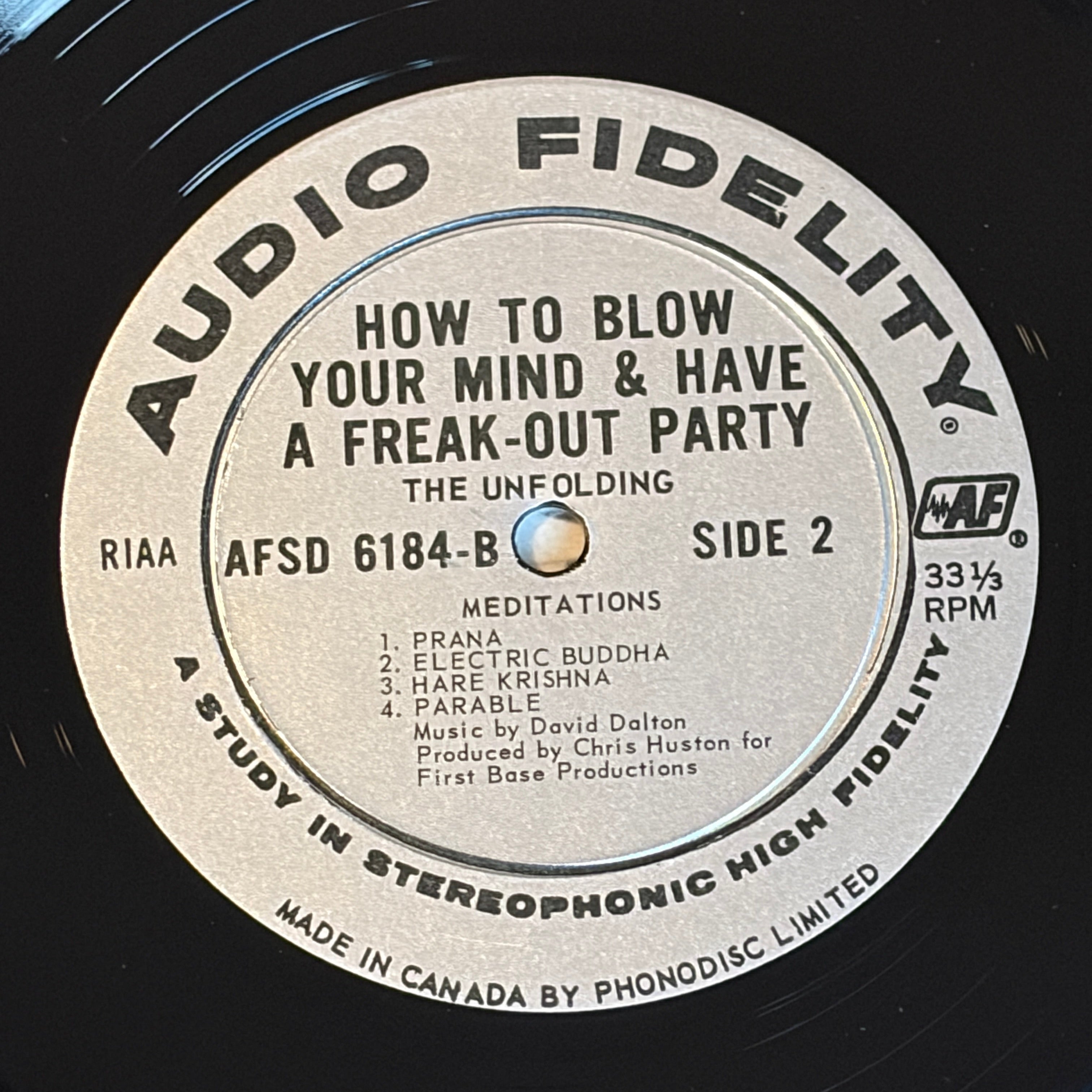 UNFOLDING, THE - HOW TO BLOW YOUR MIND AND HAVE A FREAK-OUT PARTY
